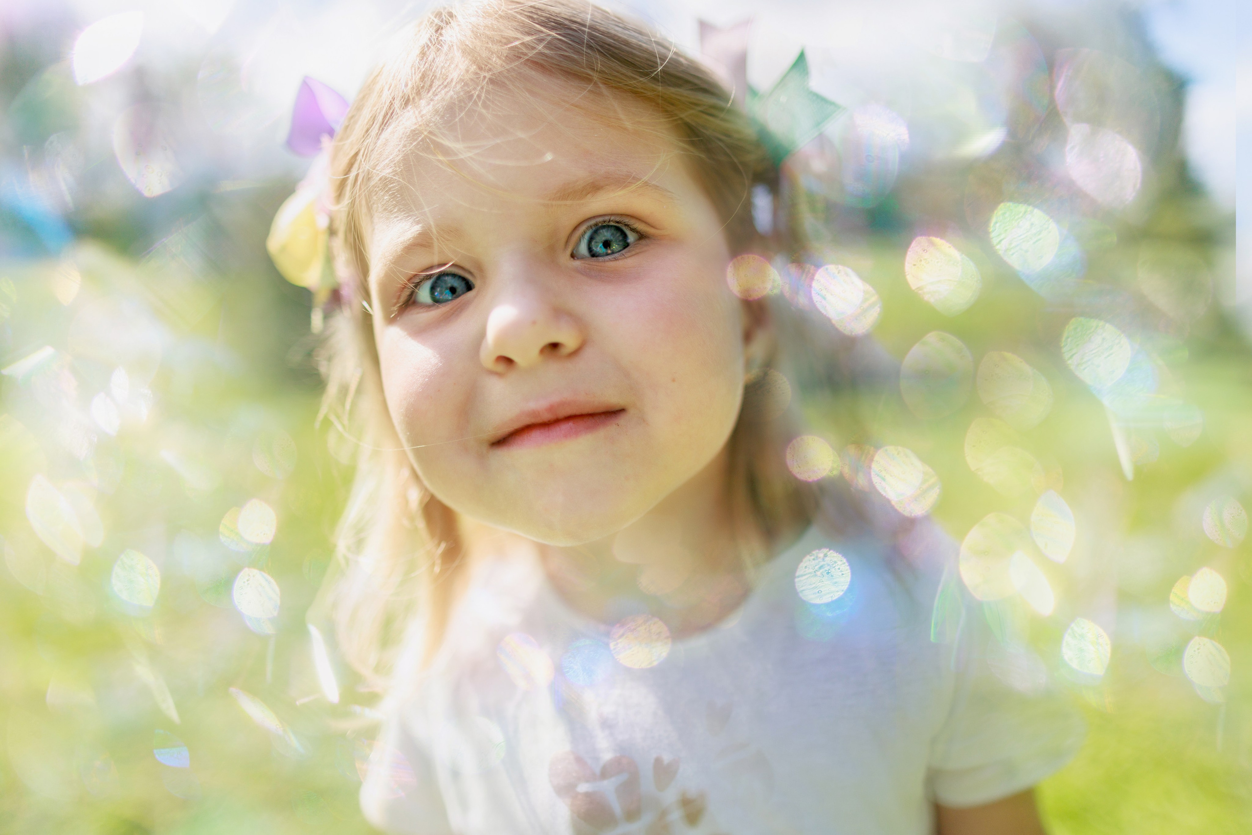 Детская фотосессия в парке