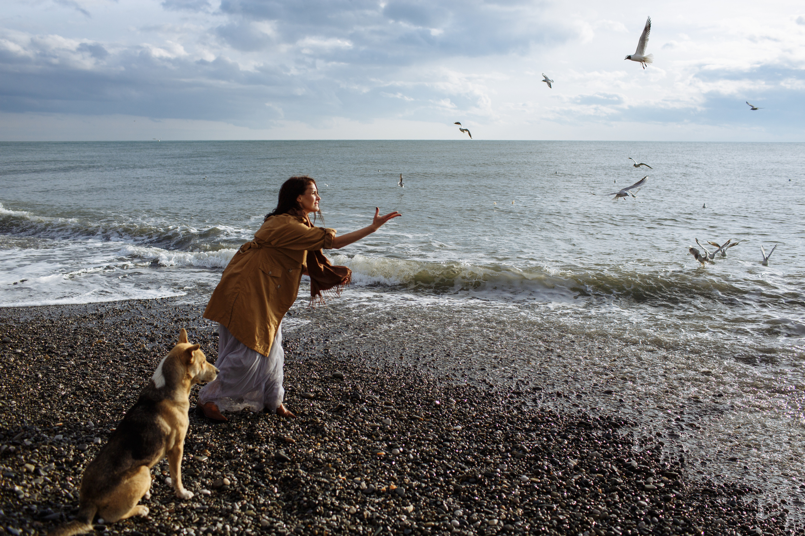 Фотосессия лавстори на море