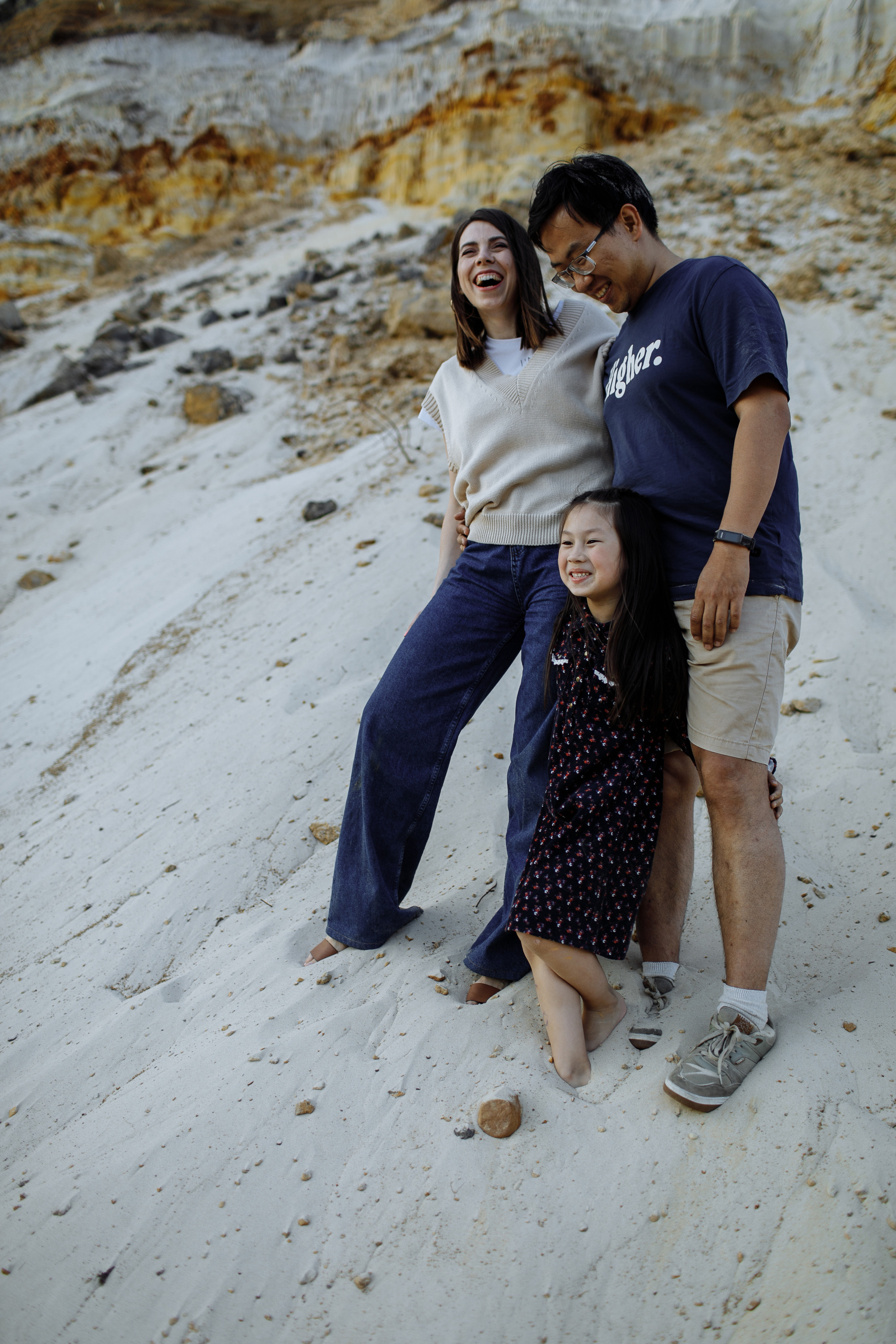 Съемка на песчаном карьере