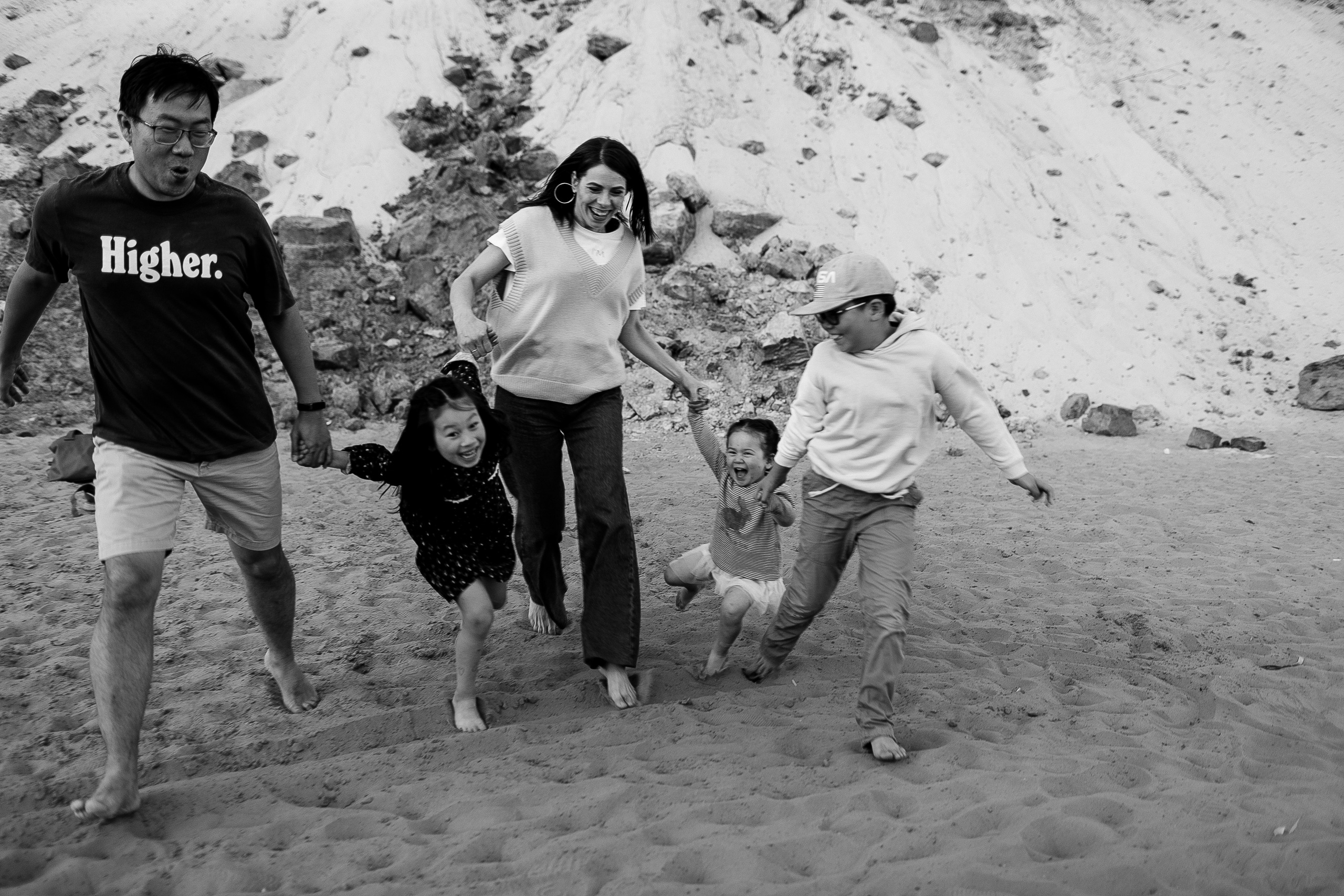 Съемка на песчаном карьере