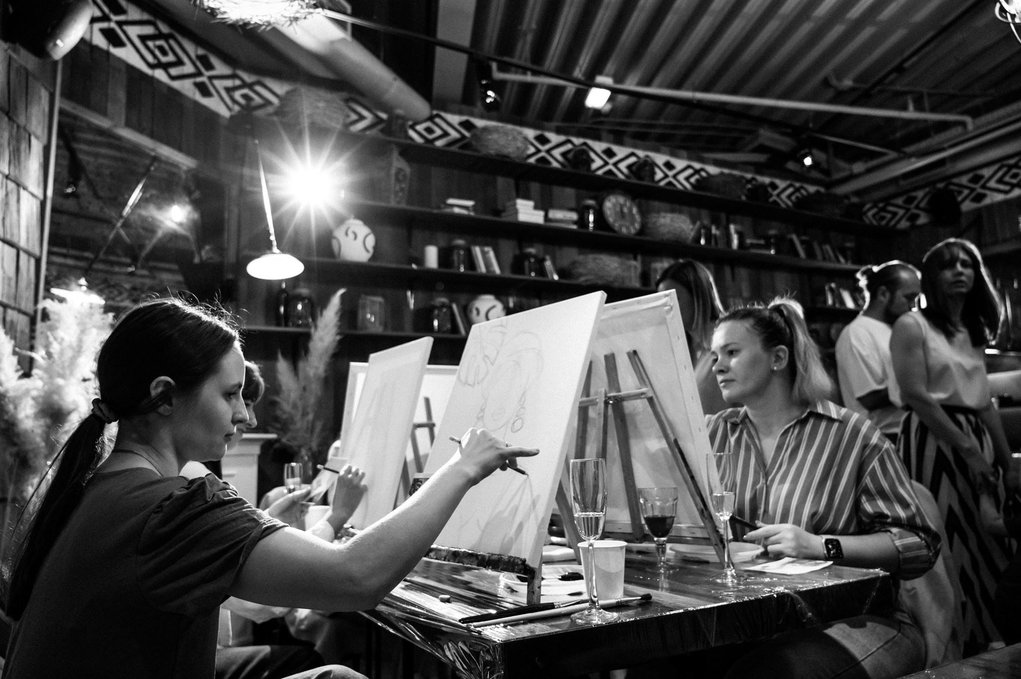 Творчество в ресторане Большая кухня. Свадебный и семейный фотограф из Санкт-Петербурга Климов Анатолий