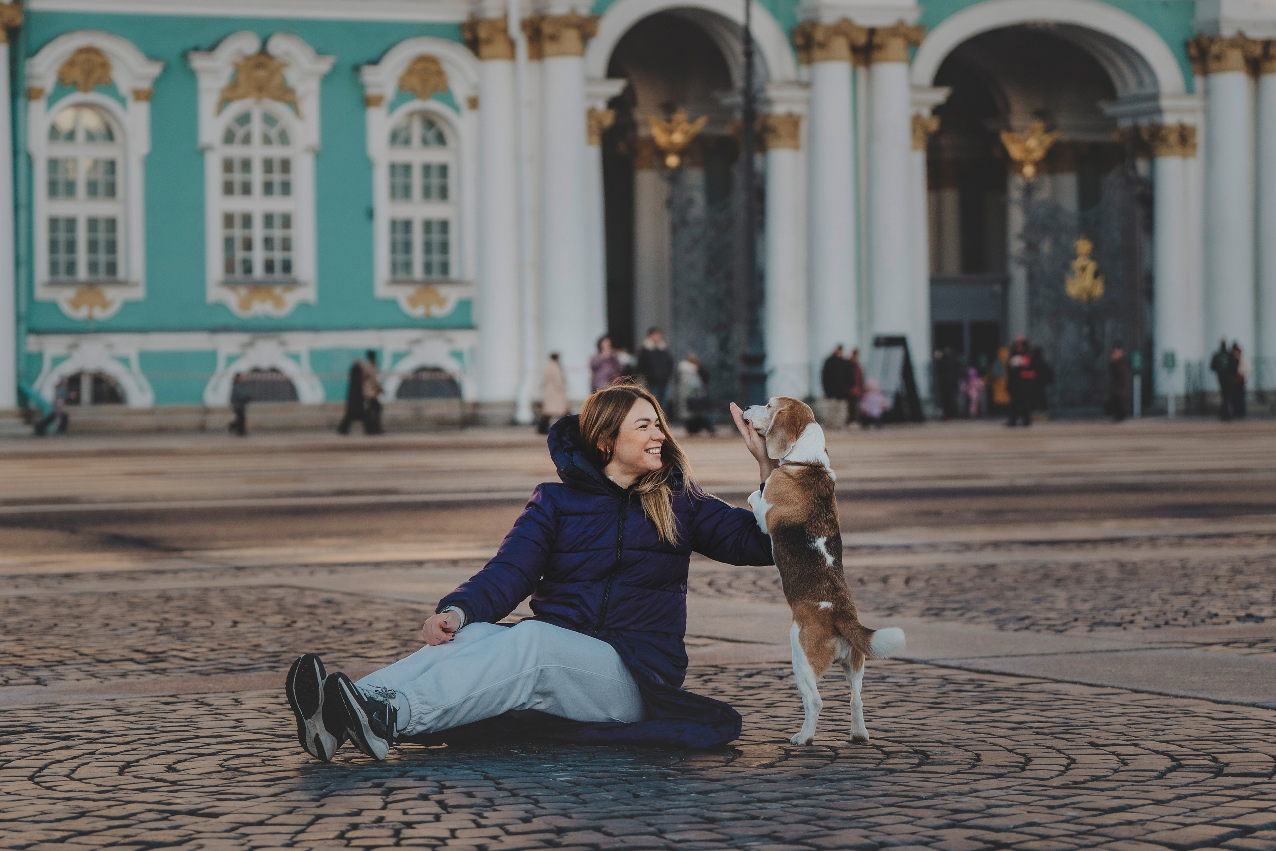 Ксения и Гаечка. Фотограф анималист в Спб недорого Олеся Майорова