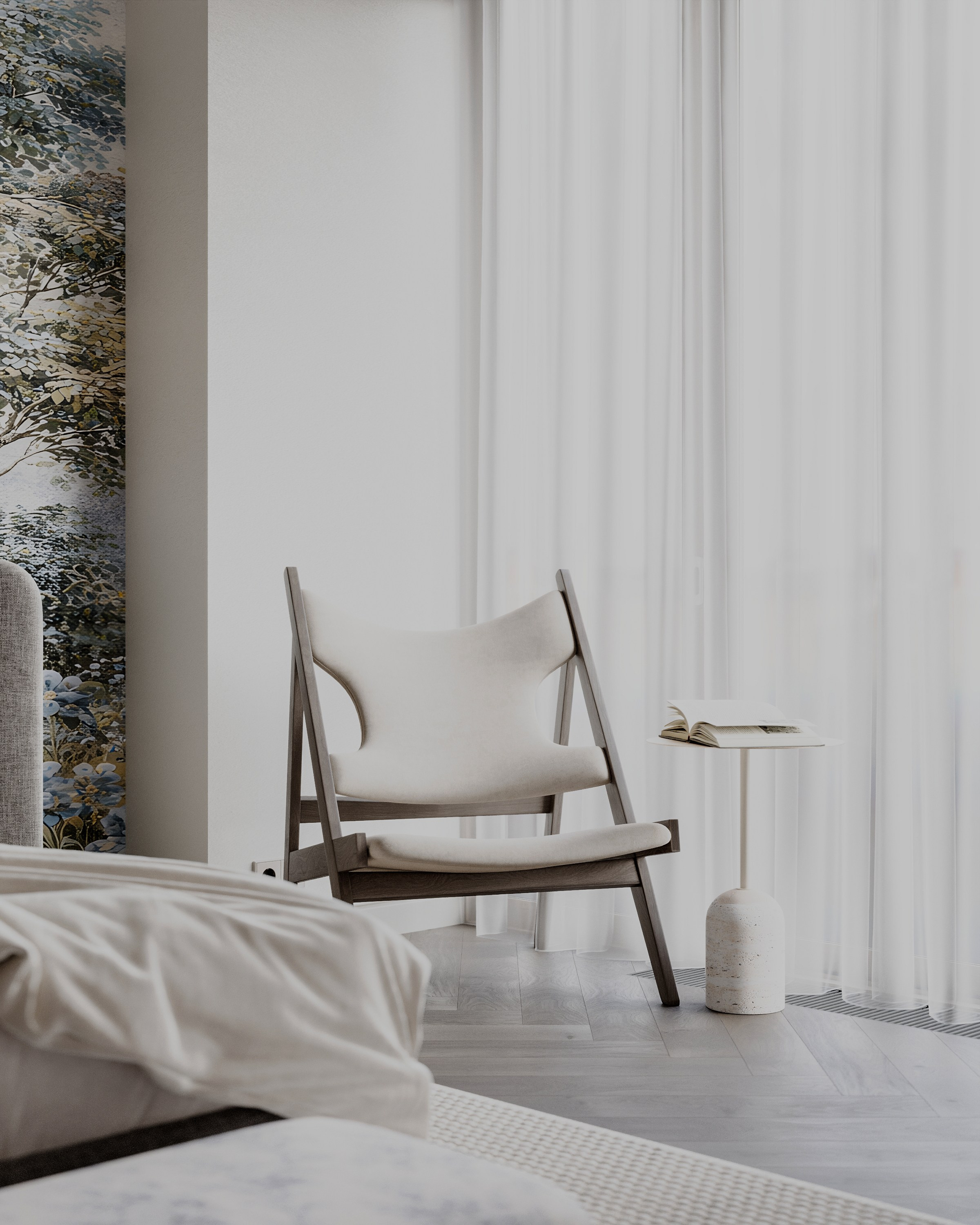 Bedroom. 3D визуализация интерьеров — Ирина