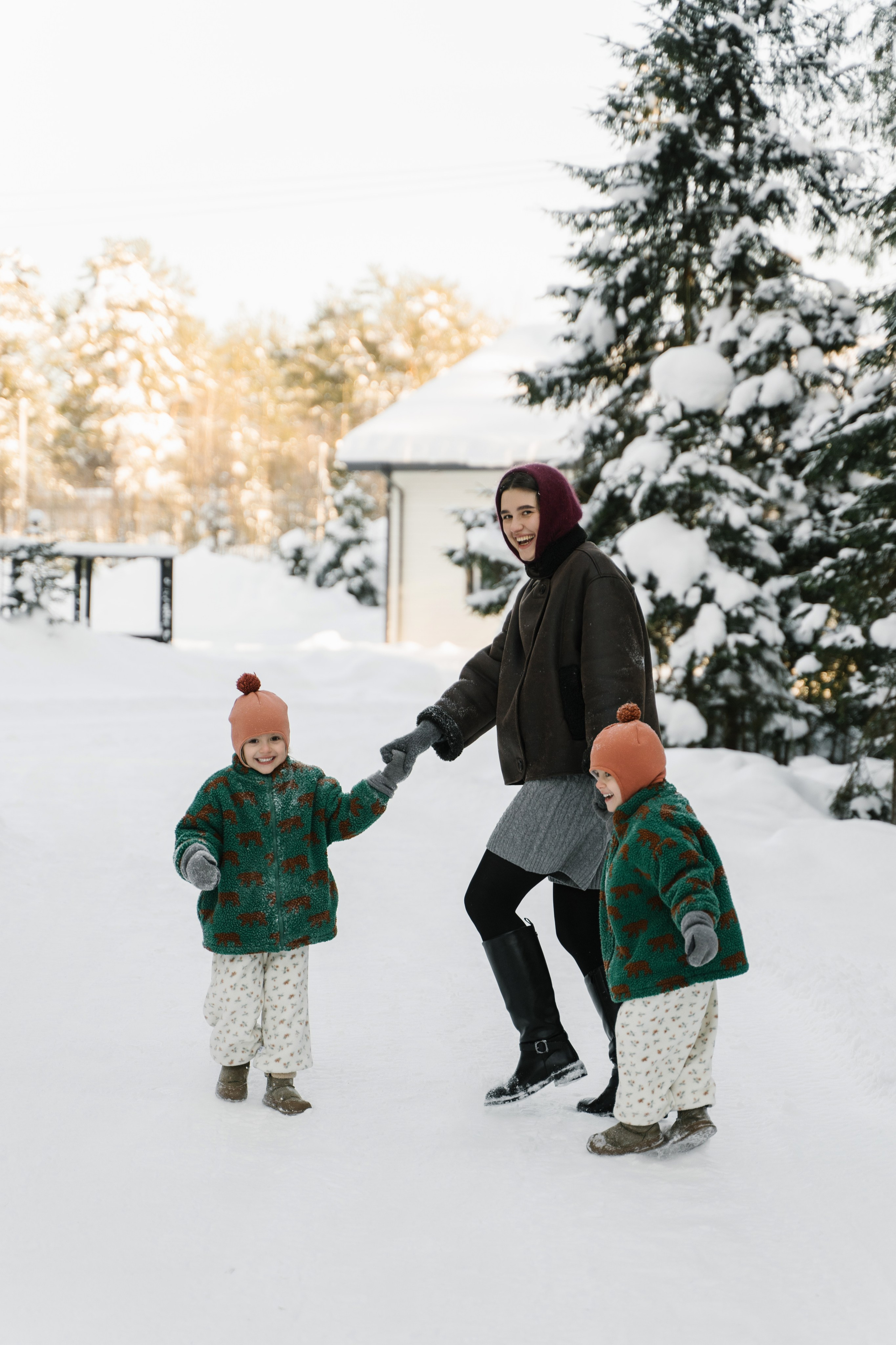 Мия, Луна и мама Лина. Свадебный и семейный фотограф в Новосибирске Светлана Варутина