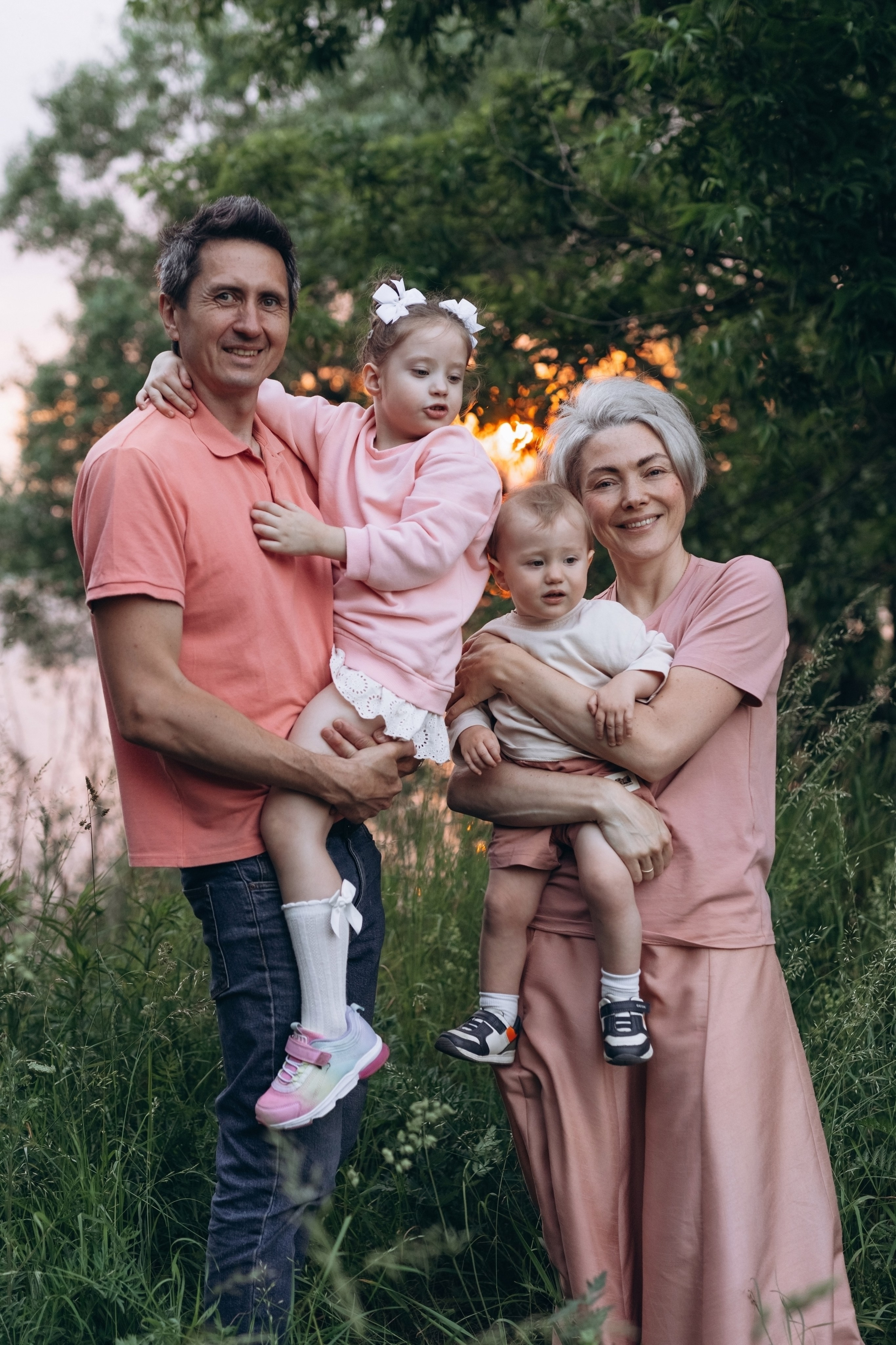 Ринат, Таня, Саша, Марат. Фотограф Людмила Оюн