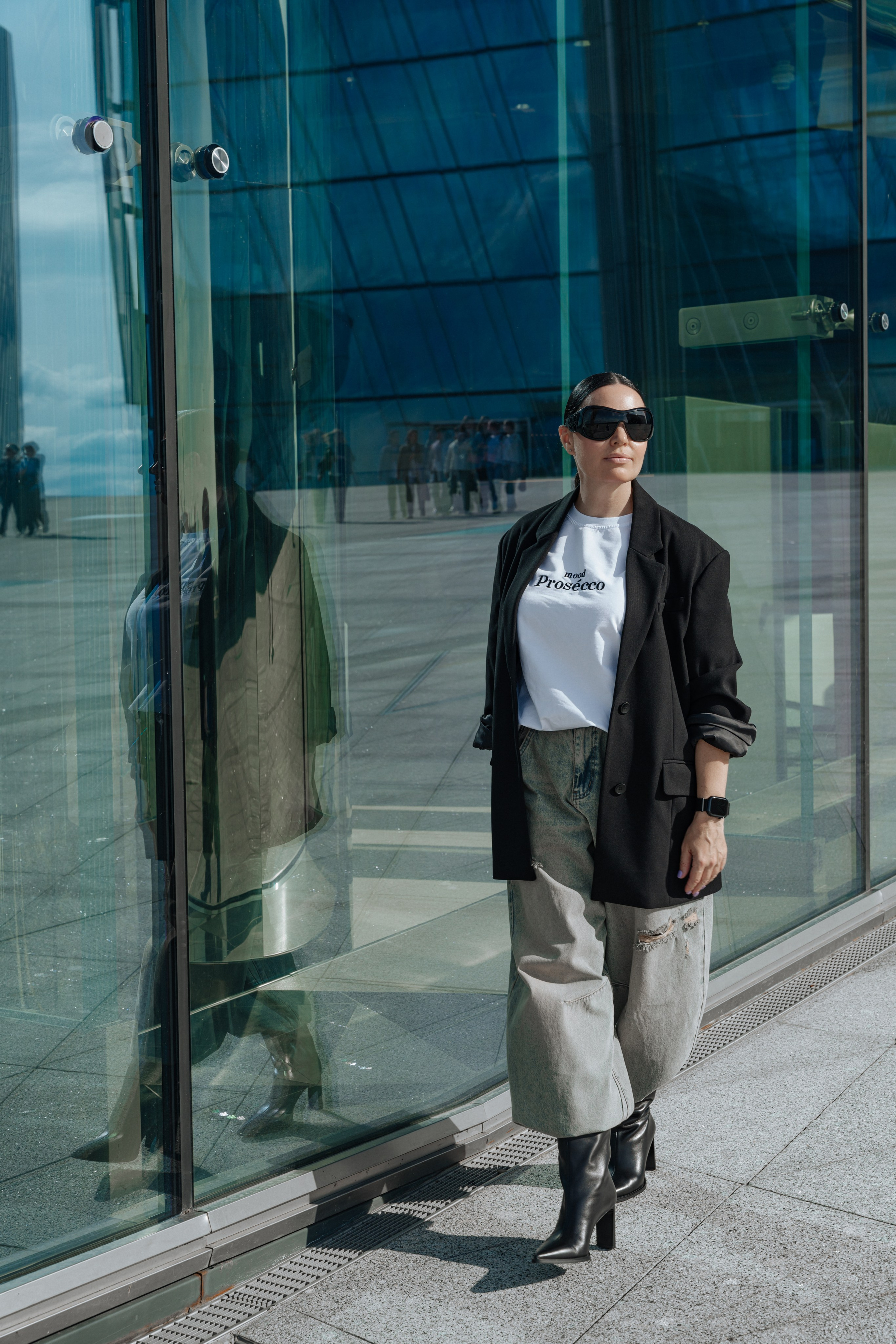 Елена. Лахта центр. Портретный фотограф в Санкт-Петербурге Дмитриева Наталия