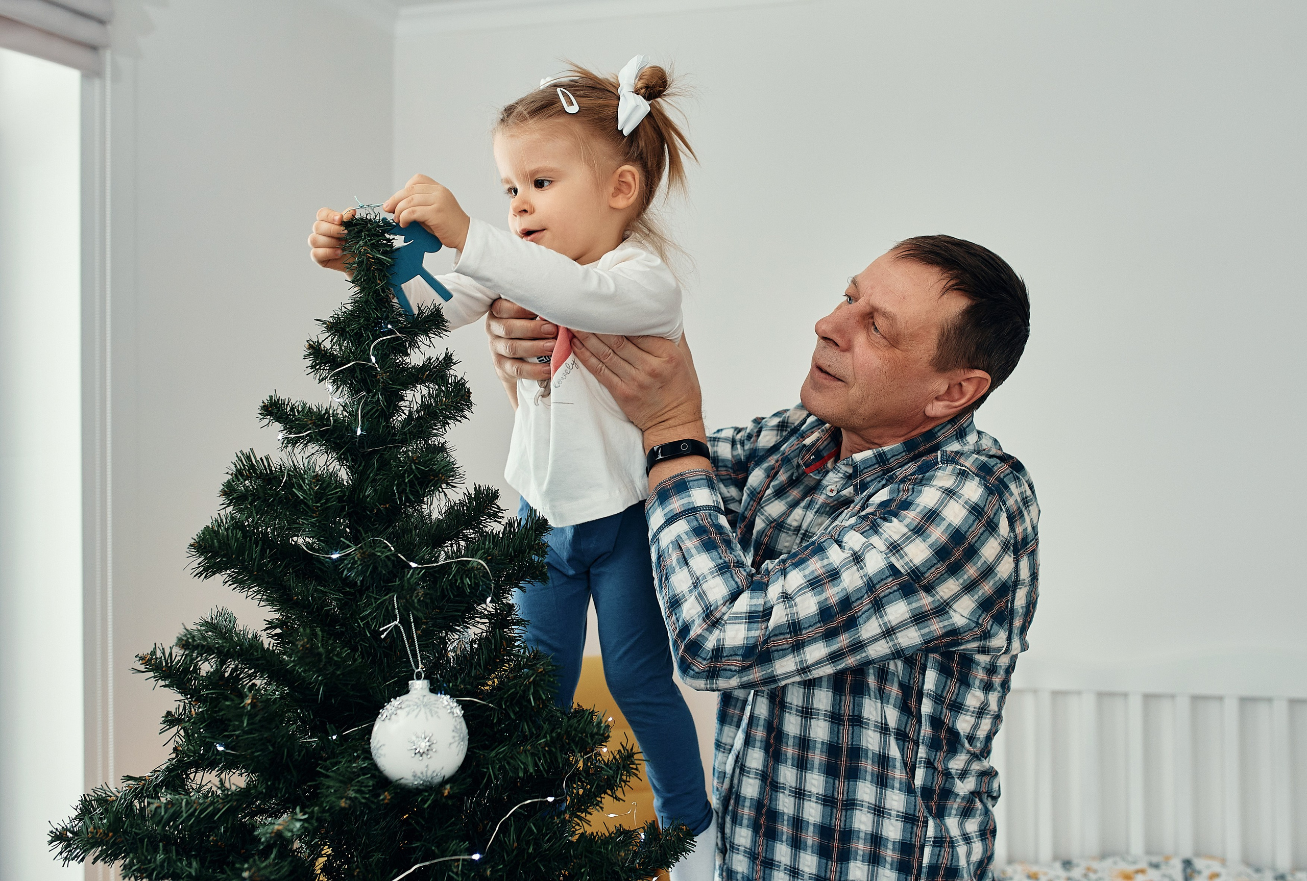 Домашняя новогодняя фотосессия. Семейный и репортажной фотограф в Красноярске и Москве Виктор Бабинцев