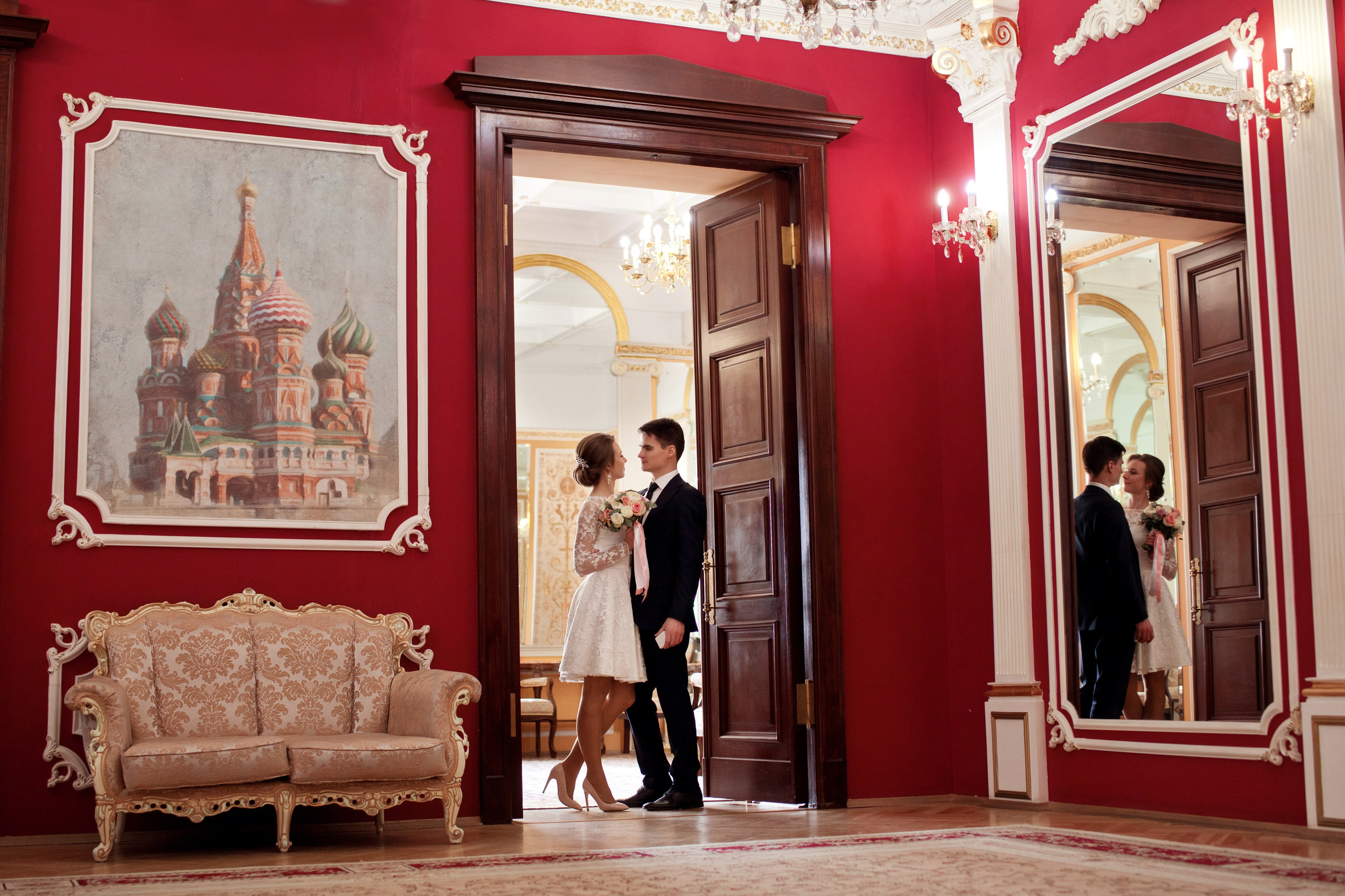 Владимир и Марина Грибоедовский ЗАГС. Семейный и свадебный фотограф Москва Канделаки Ольга