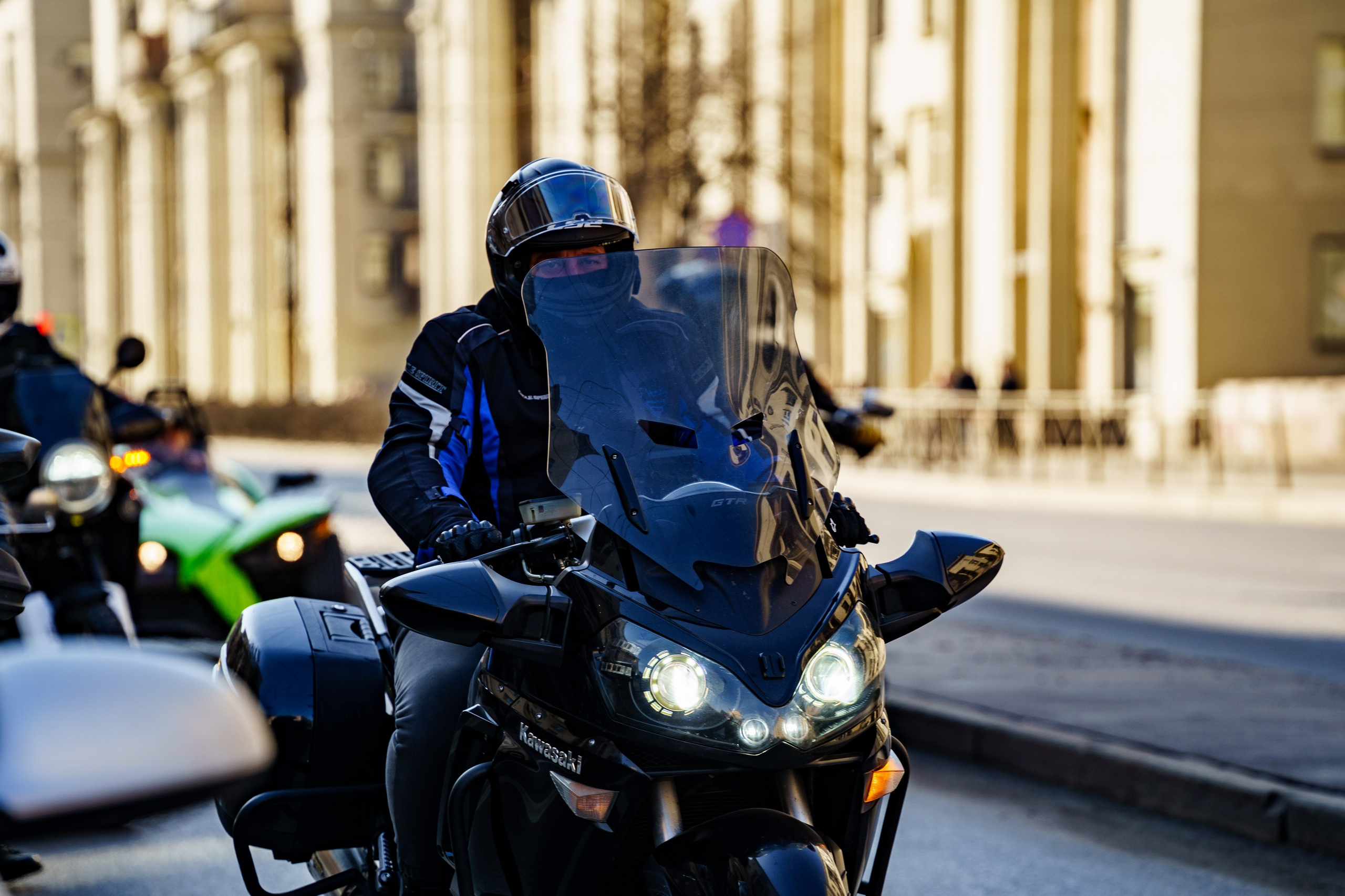 Прохват мотоклуба Norman Riders ч.1. Концертный и репортажный фотограф в Санкт-Петербурге Слава Пахомов