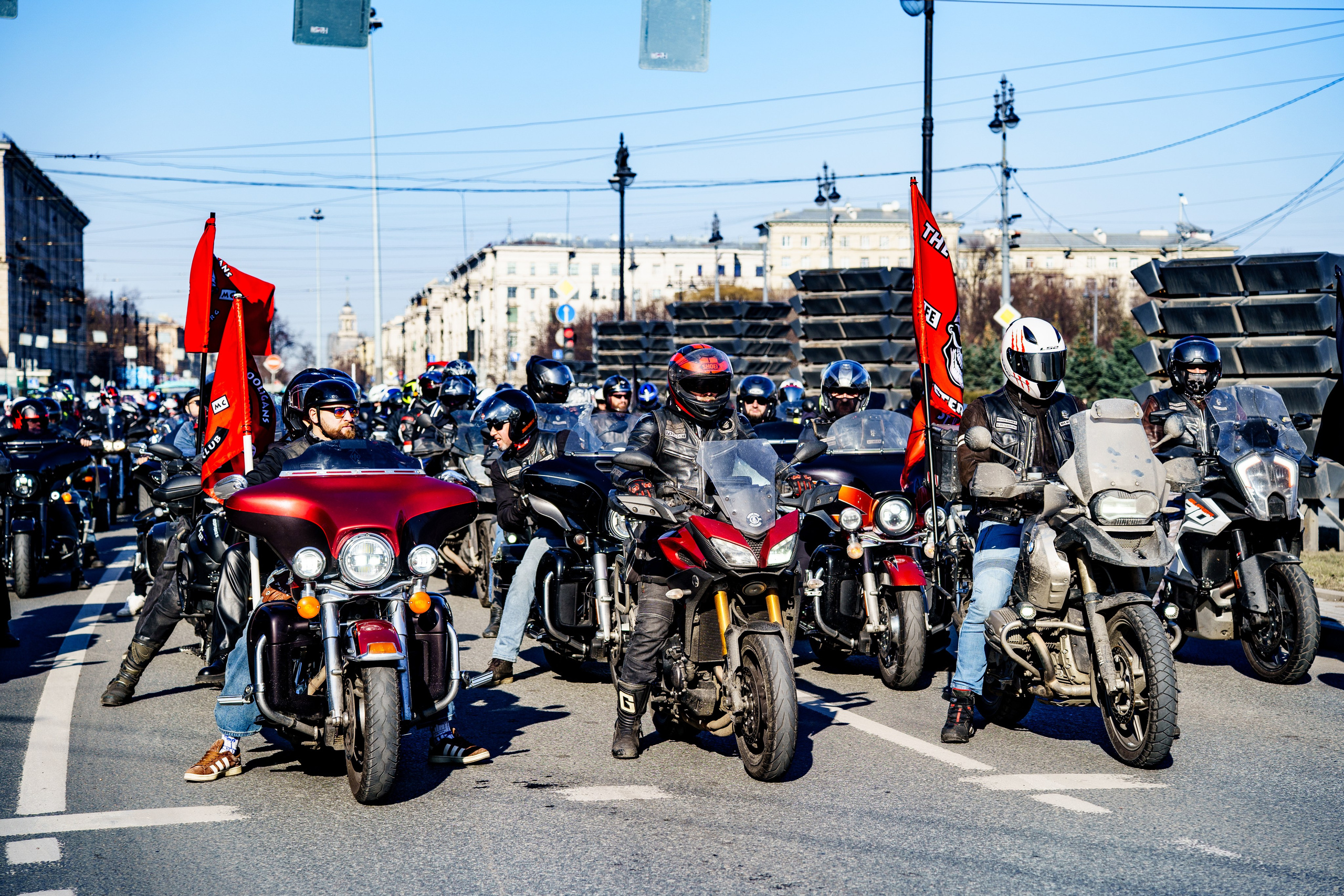 Прохват мотоклуба Norman Riders ч.1. Концертный и репортажный фотограф в Санкт-Петербурге Слава Пахомов