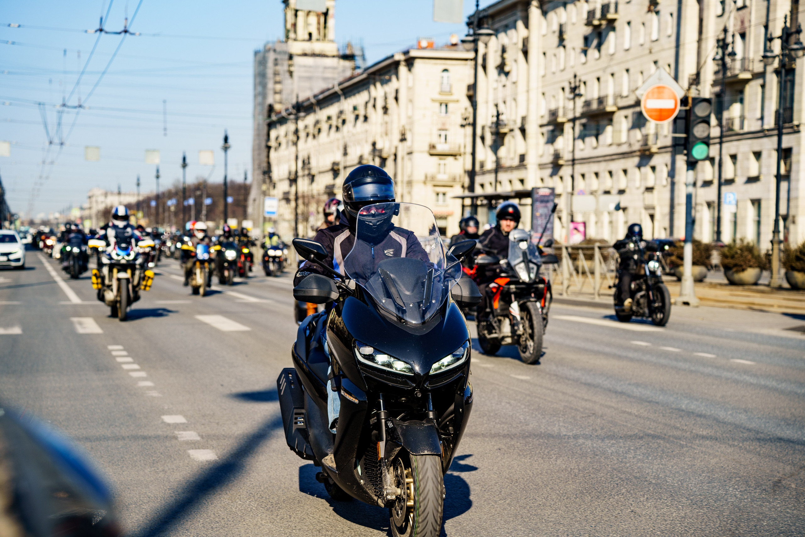 Прохват мотоклуба Norman Riders ч.1. Концертный и репортажный фотограф в Санкт-Петербурге Слава Пахомов