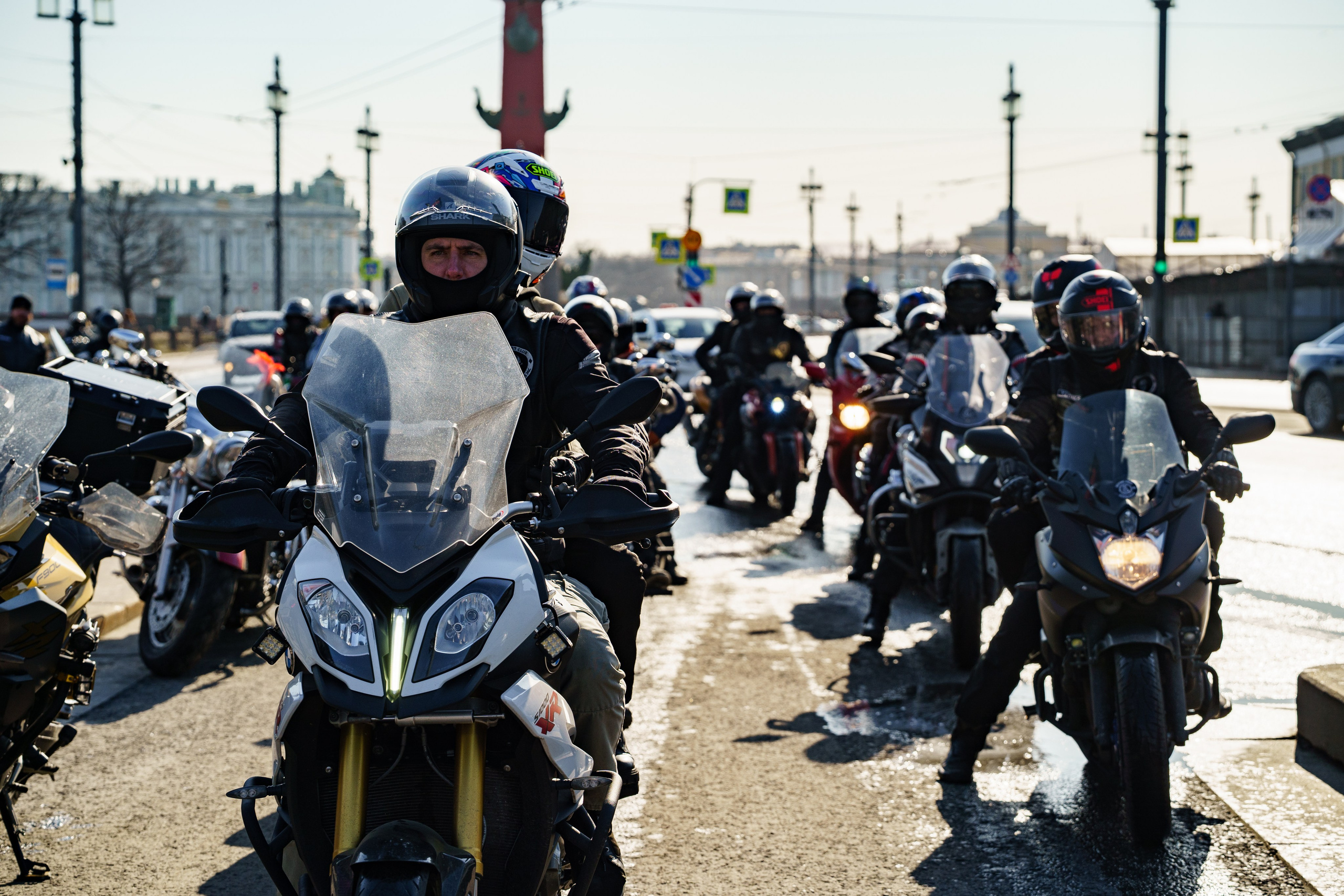 Прохват мотоклуба Norman Riders ч.1. Концертный и репортажный фотограф в Санкт-Петербурге Слава Пахомов