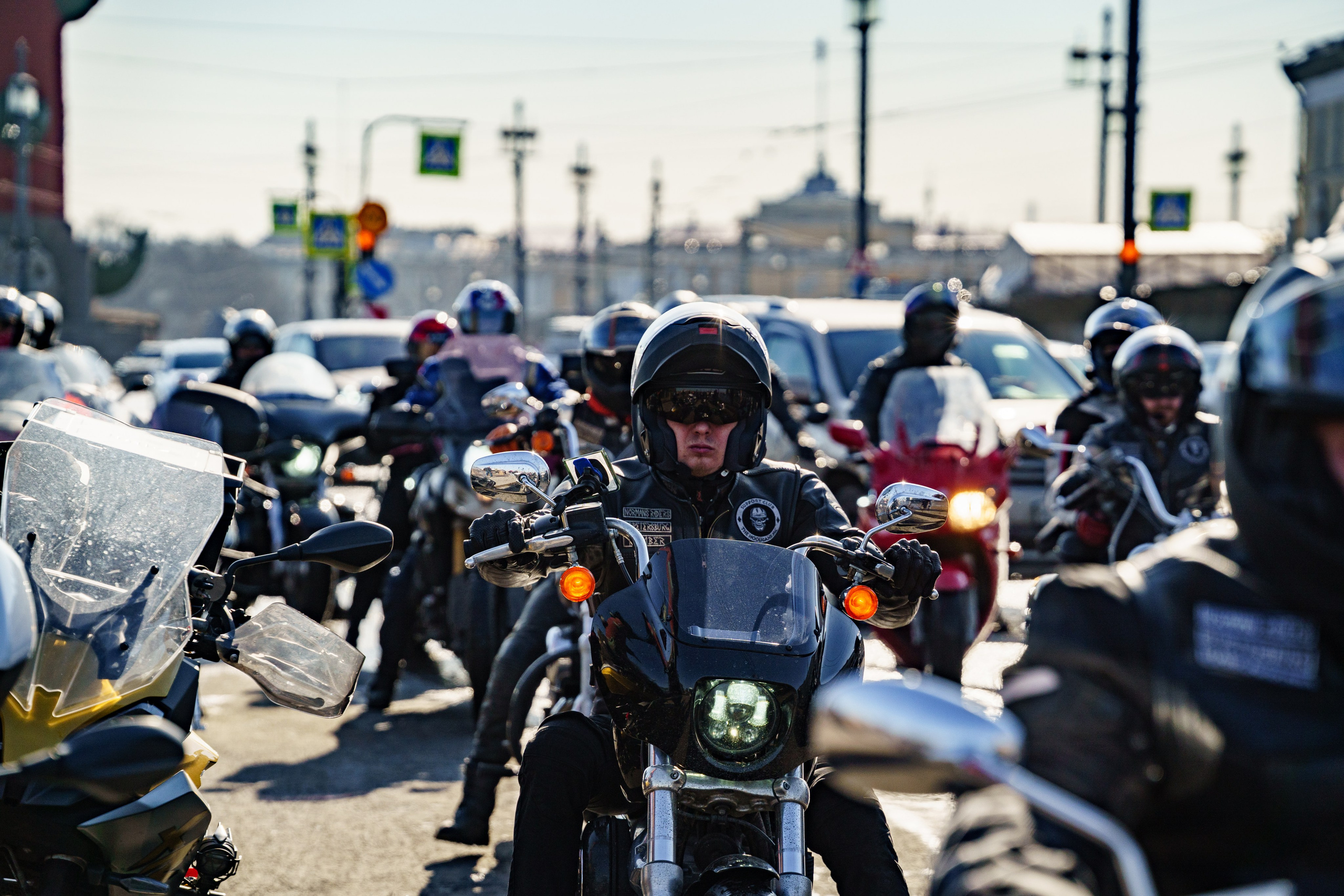 Прохват мотоклуба Norman Riders ч.1. Концертный и репортажный фотограф в Санкт-Петербурге Слава Пахомов