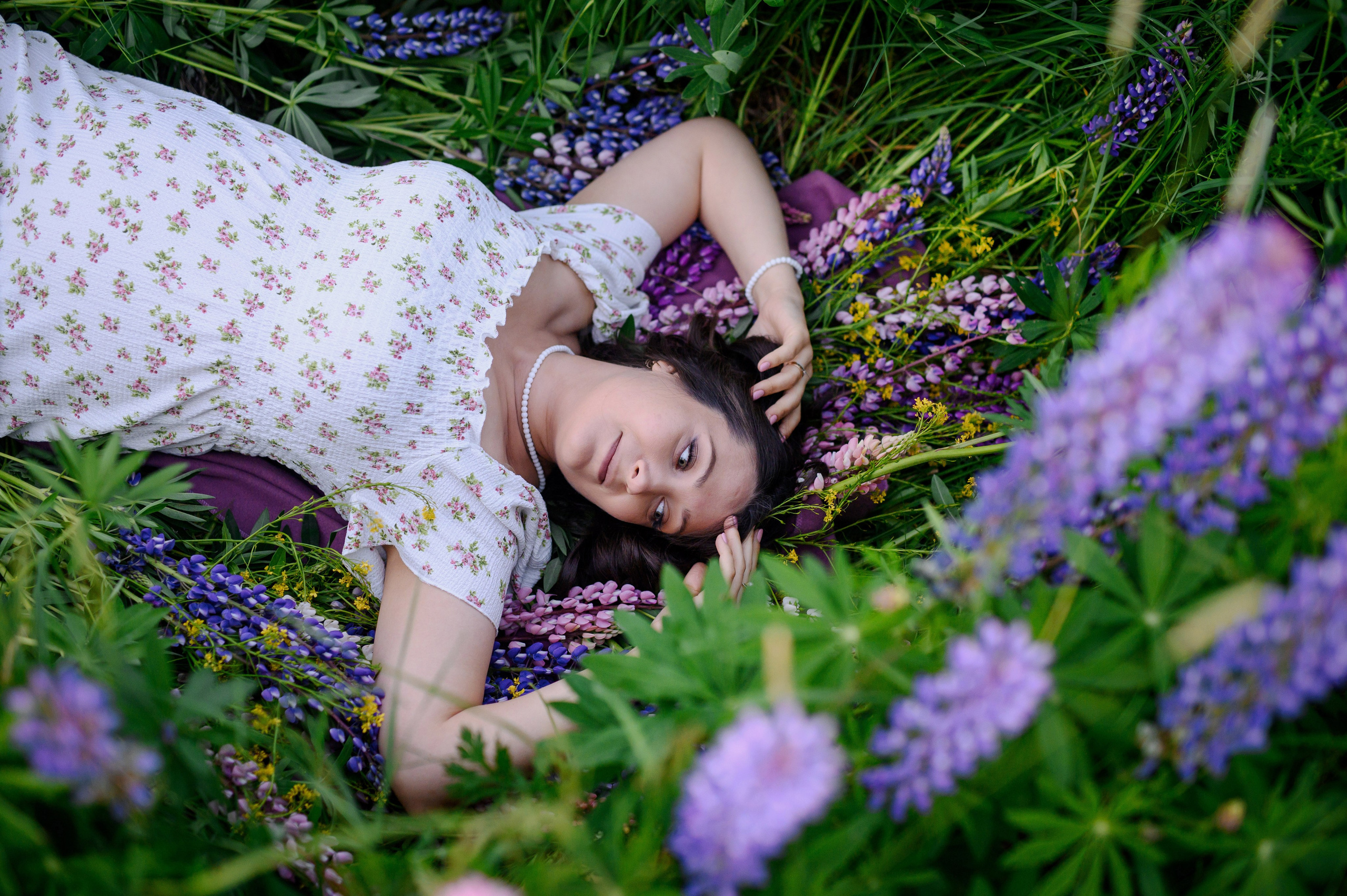 Люпиновое счастье. Портретный, семейный и свадебный фотограф в Санкт-Петербурге и в Пушкине Ширяев Денис