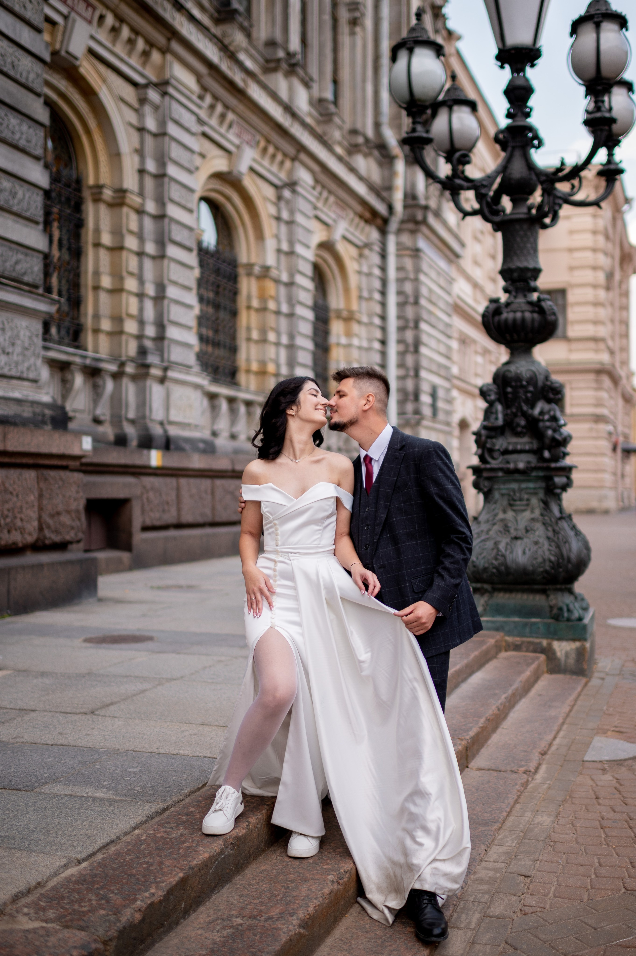 Камерная свадьба в Первом Дворце Бракосочетания №1 на Английской набережной Яны и Евгения. Портретный, семейный и свадебный фотограф в Санкт-Петербурге и в Пушкине Ширяев Денис