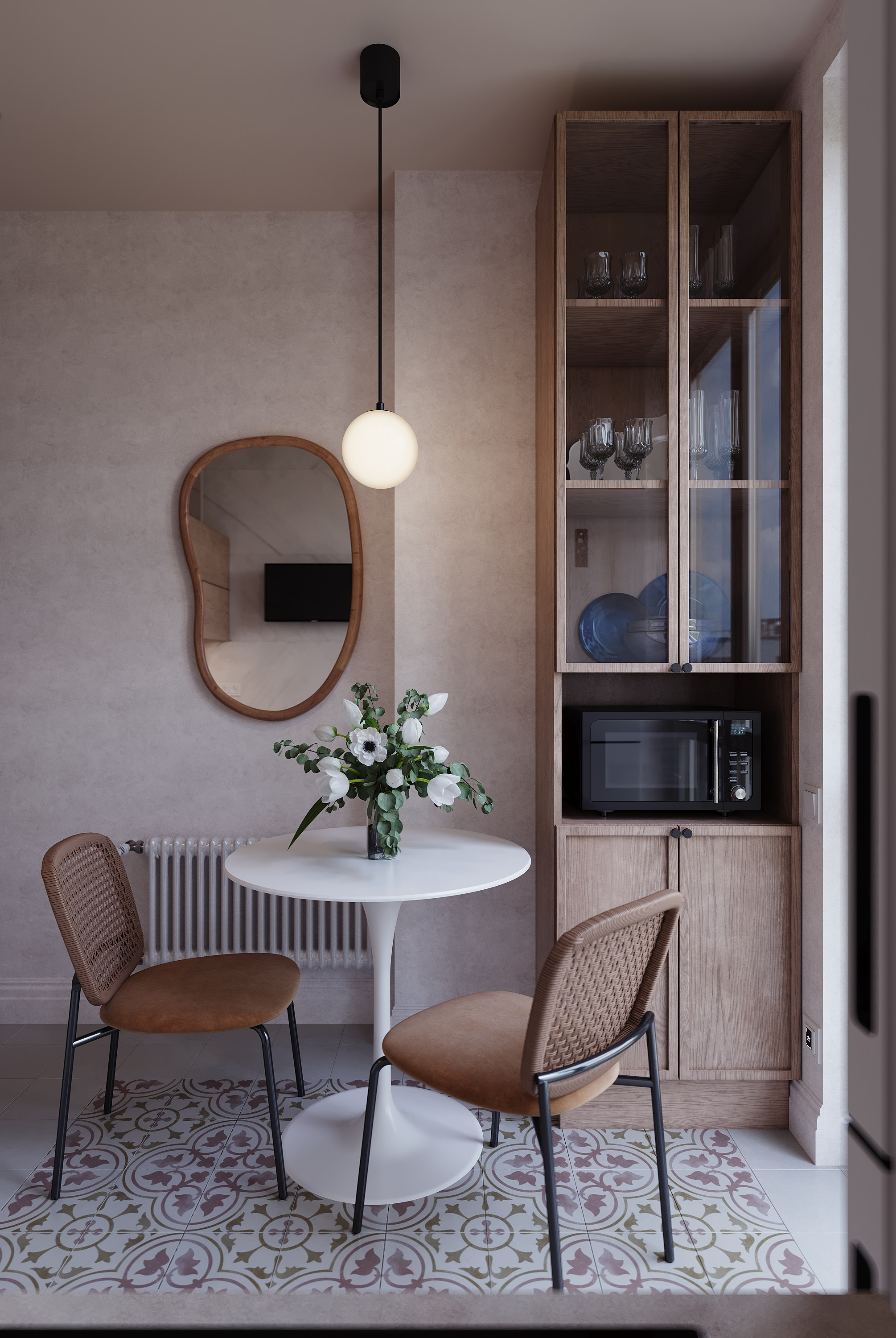 ДП Маяковский. 3D визуализация интерьера