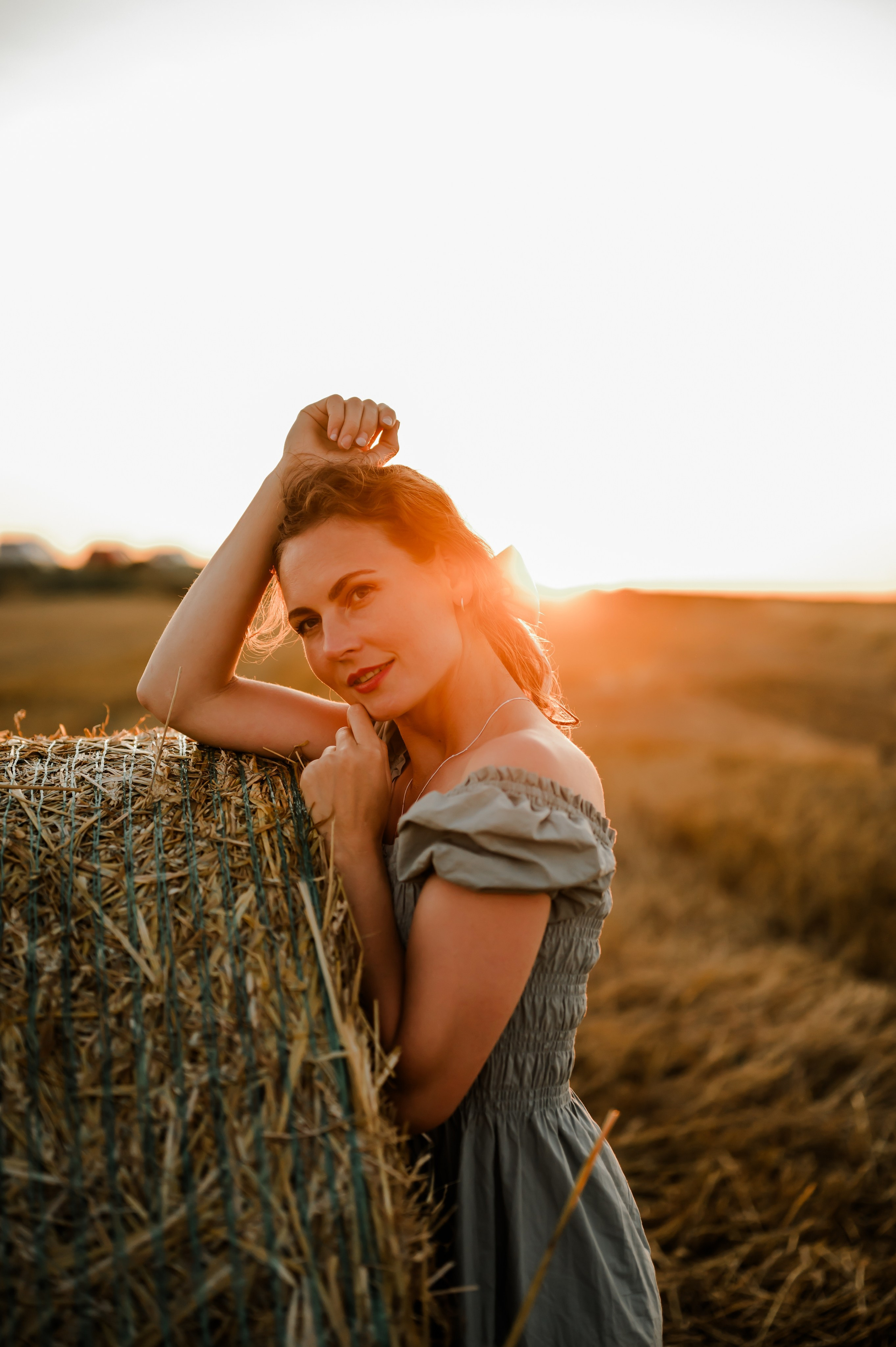 Кукуруза+сено, семейная фотосессия. Свадебный и семейный фотограф Евгения Кононова