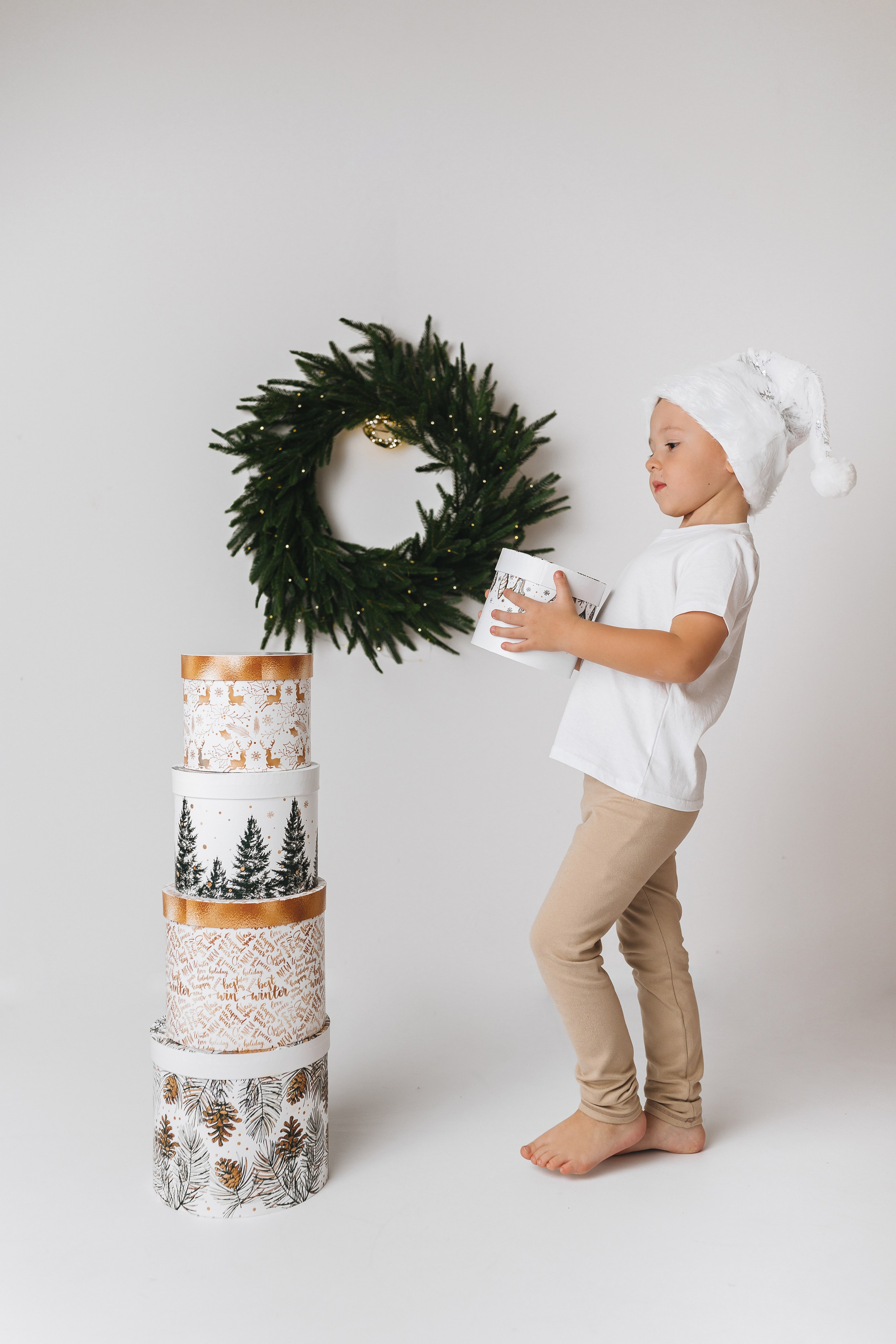 Новогодняя фотосессия. Фотограф новорожденных Серпухов, Протвино, Москва I Марина Бурмистрова