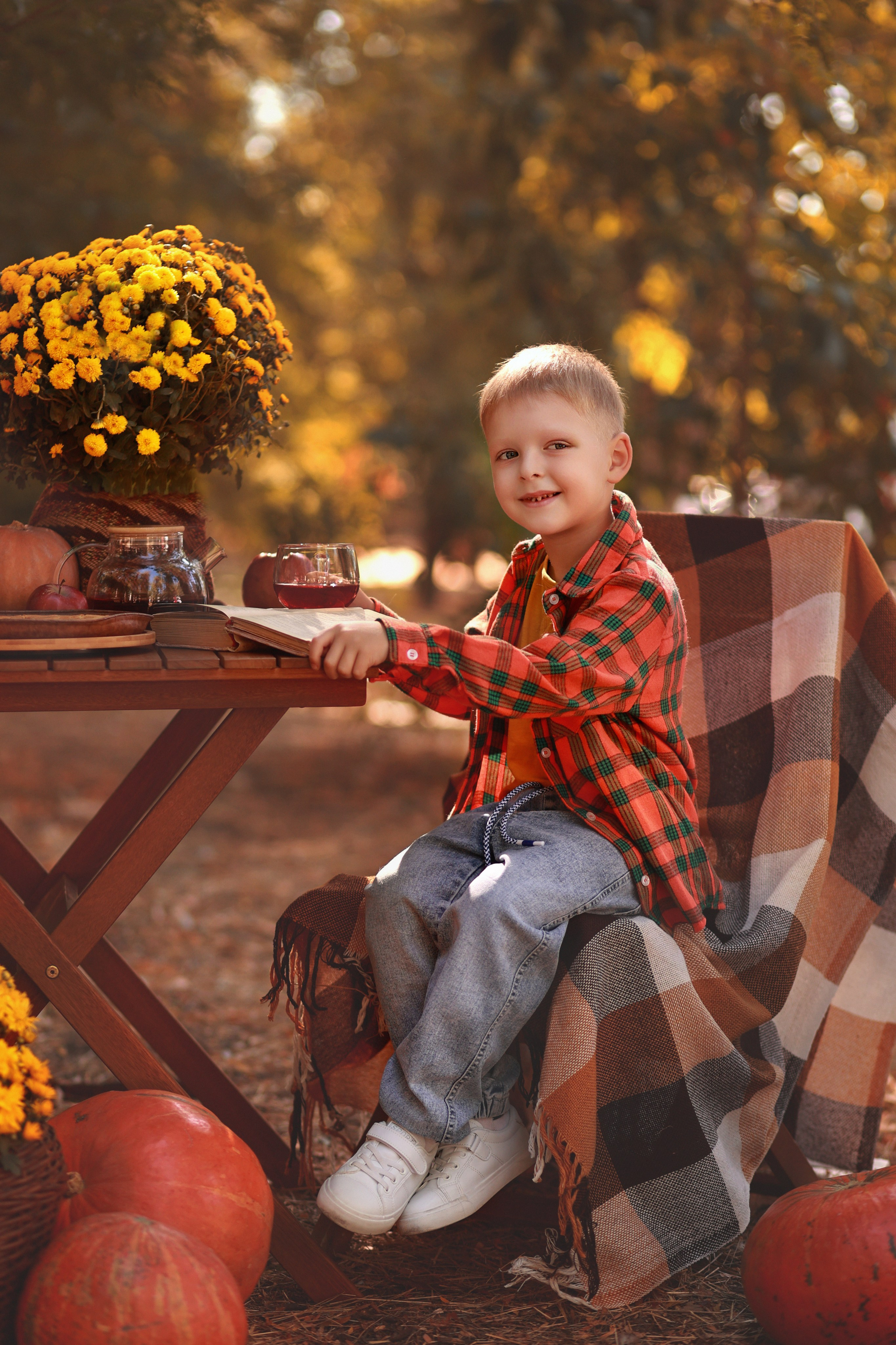 Пикник в парке. Детский семейный фотограф Краснодар