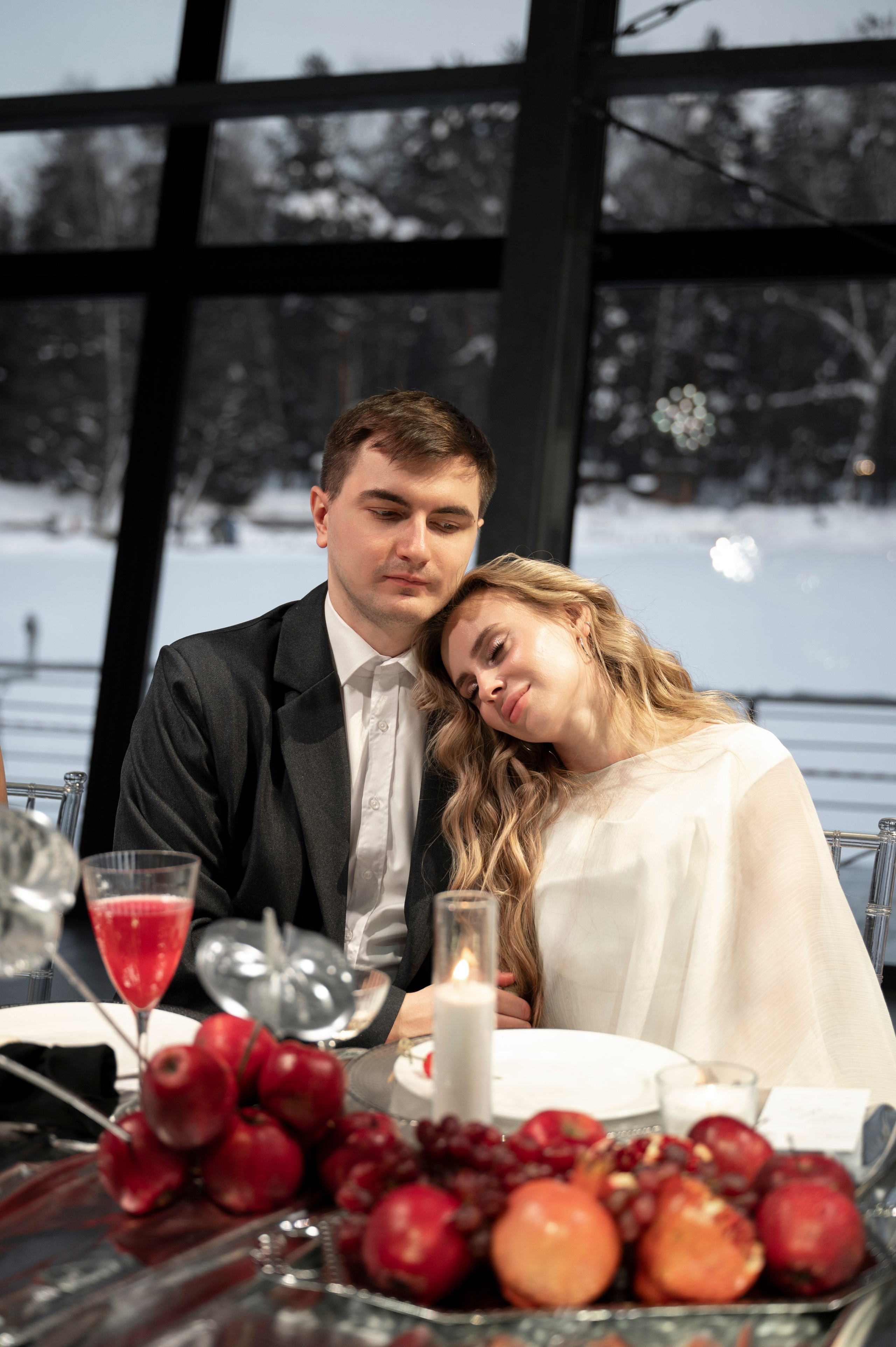 Зимняя история любви. Фотограф Евгения Мирошниченко