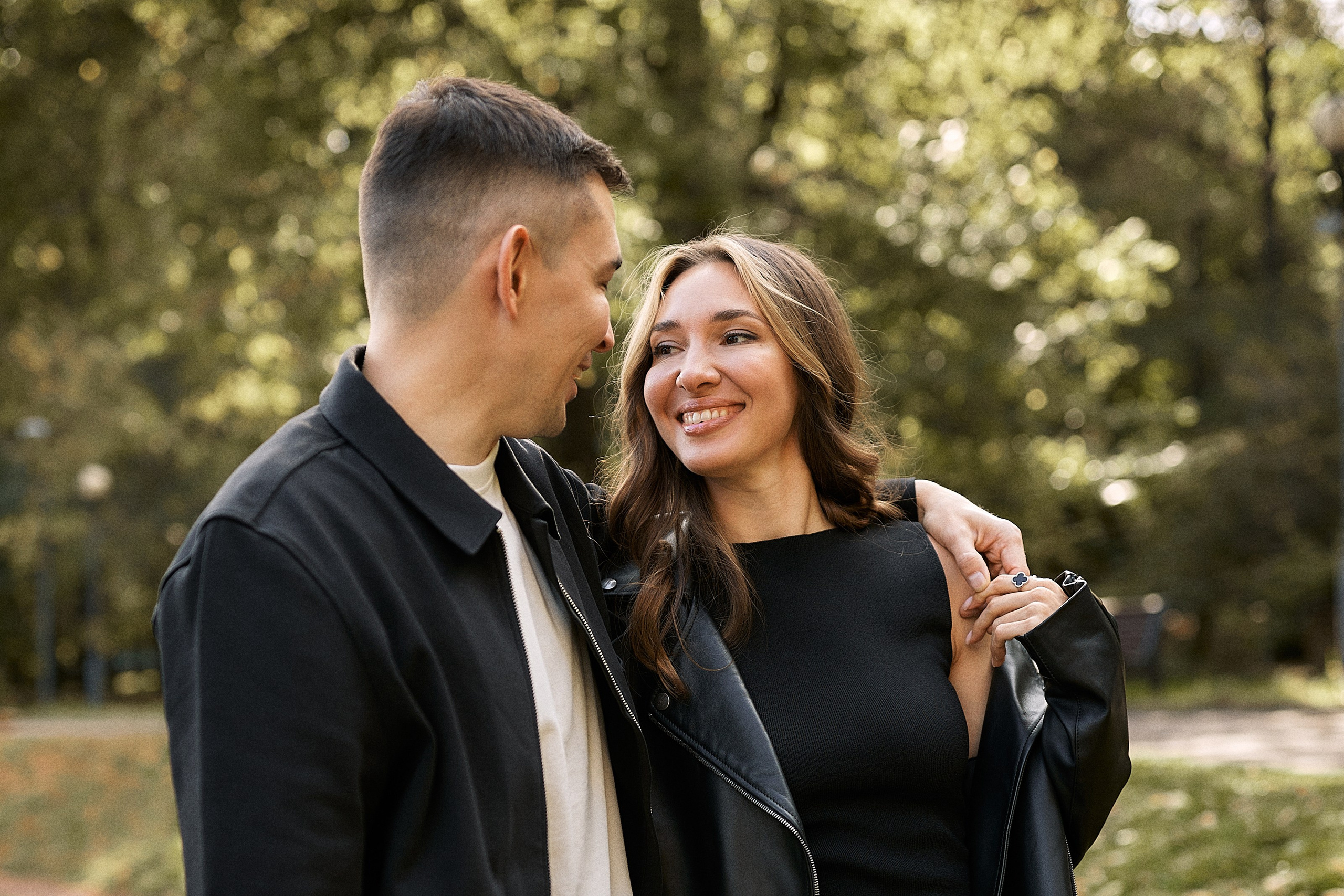 Лавстори в парке фотосессия