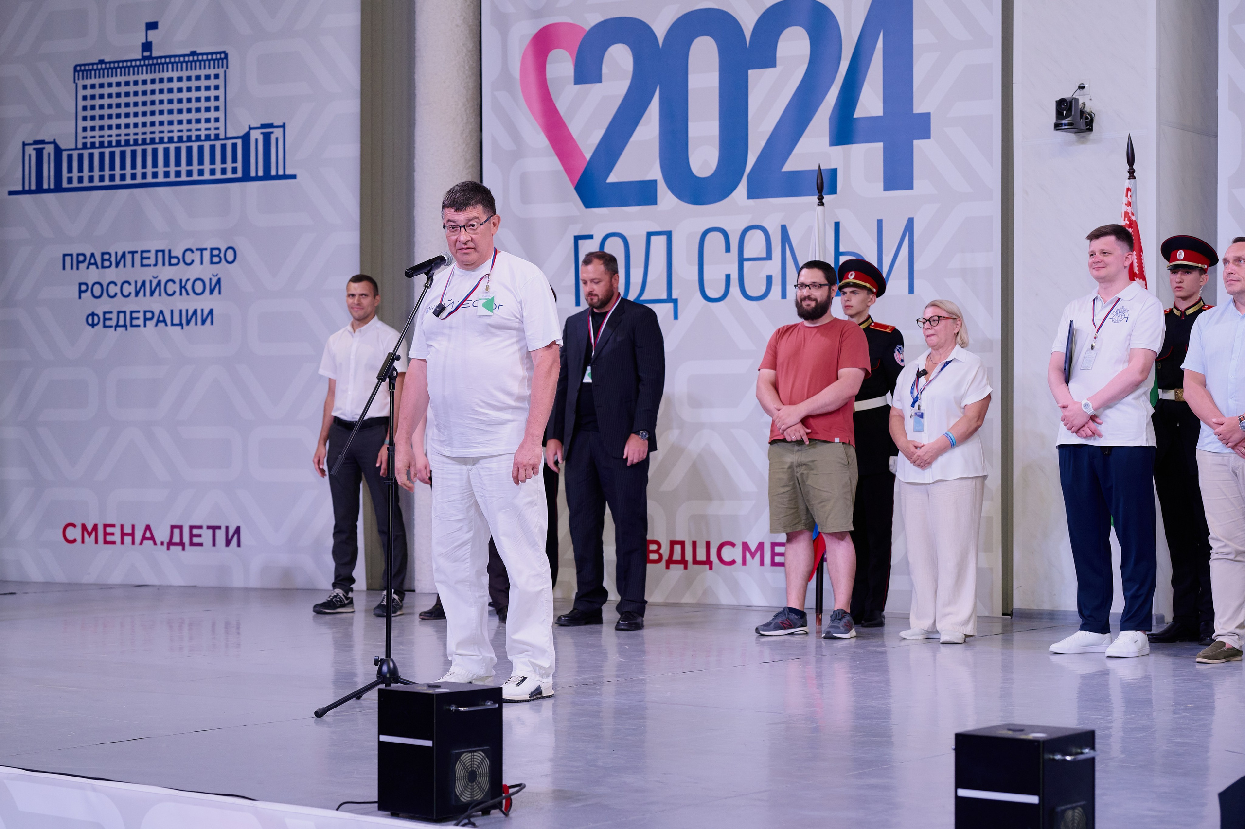 Открытие смены «Юный Геолог». ВДЦ «Смена» Авугст 2024 Анапа. Фотограф Роман Адлер