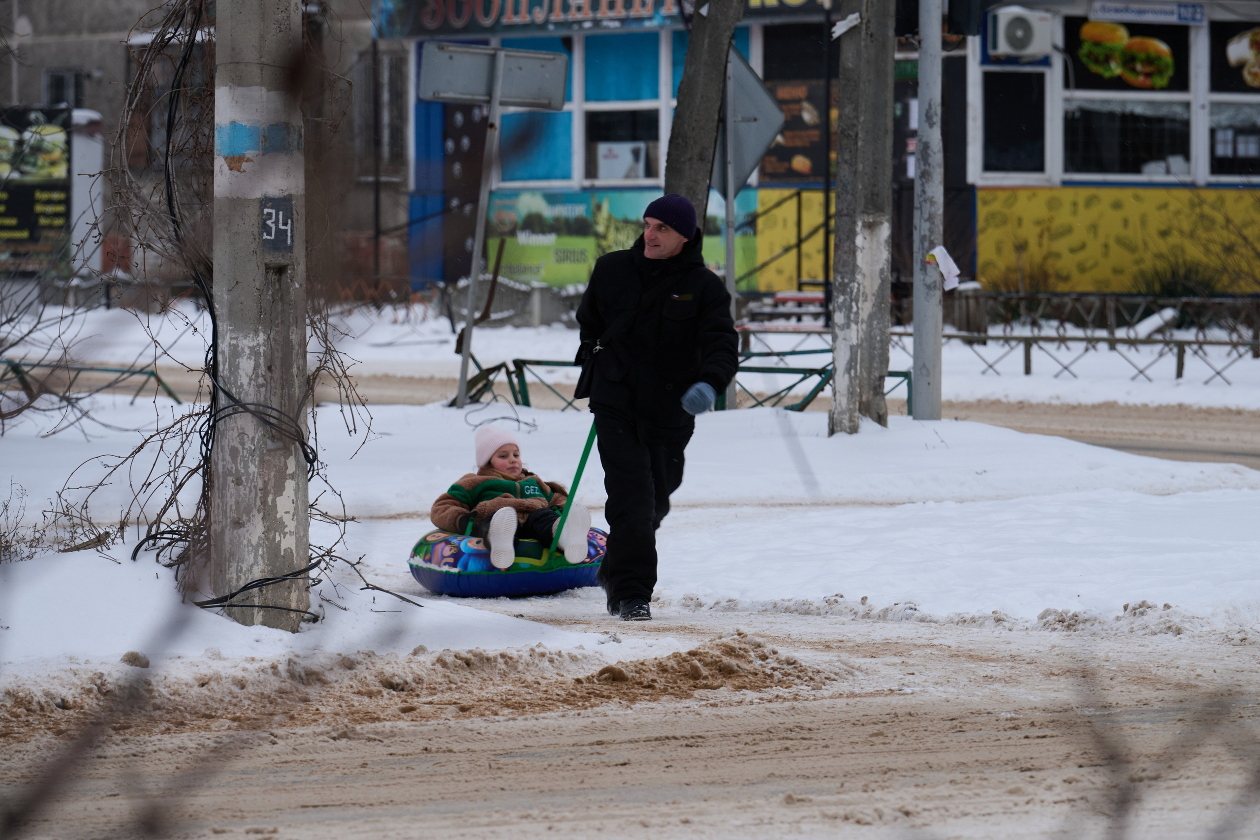 Рубежное. Январь 2026. Фотограф Роман Адлер