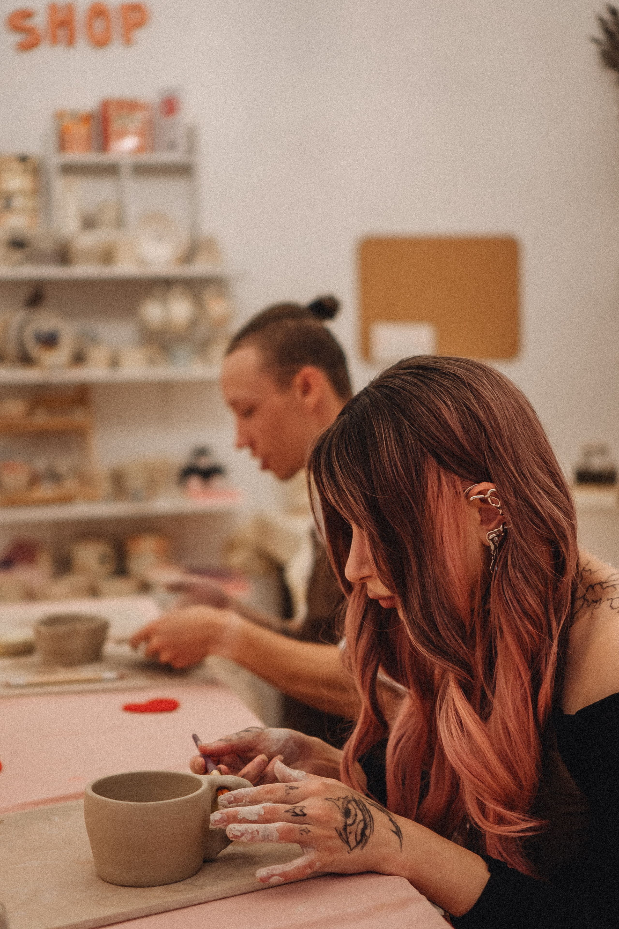 СВИДАНИЕ В ГОНЧАРНОЙ МАСТЕРСКОЙ. Профессиональный фотограф, Санкт-Петербург — Виктория Богомолова