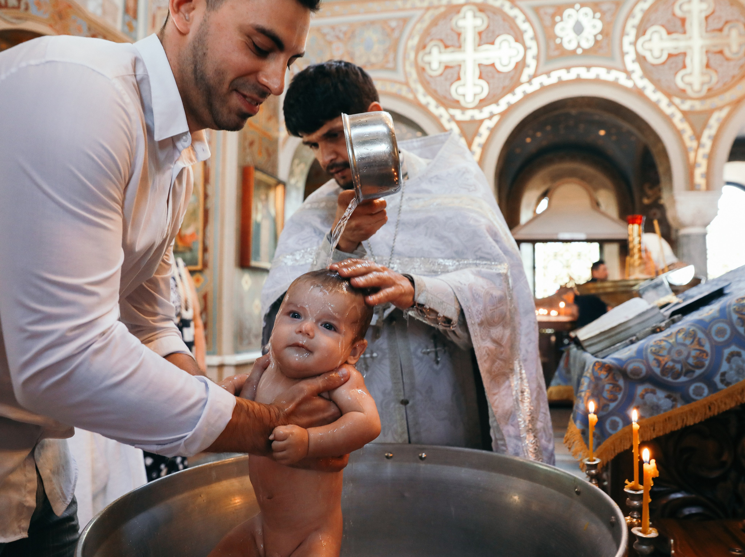 Крещение Иван Церковь Воскресения Христова. Свадебный и семейный фотограф в Севастополе и Крыму Анастасия Сураева