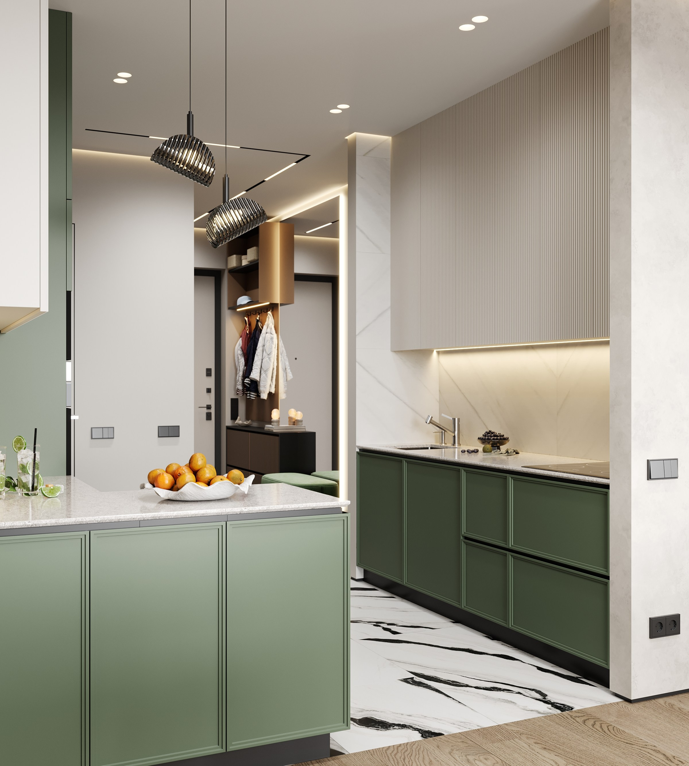 ОЗЕРНАЯ. Дизайн-бюро GOHOUSE в Москве