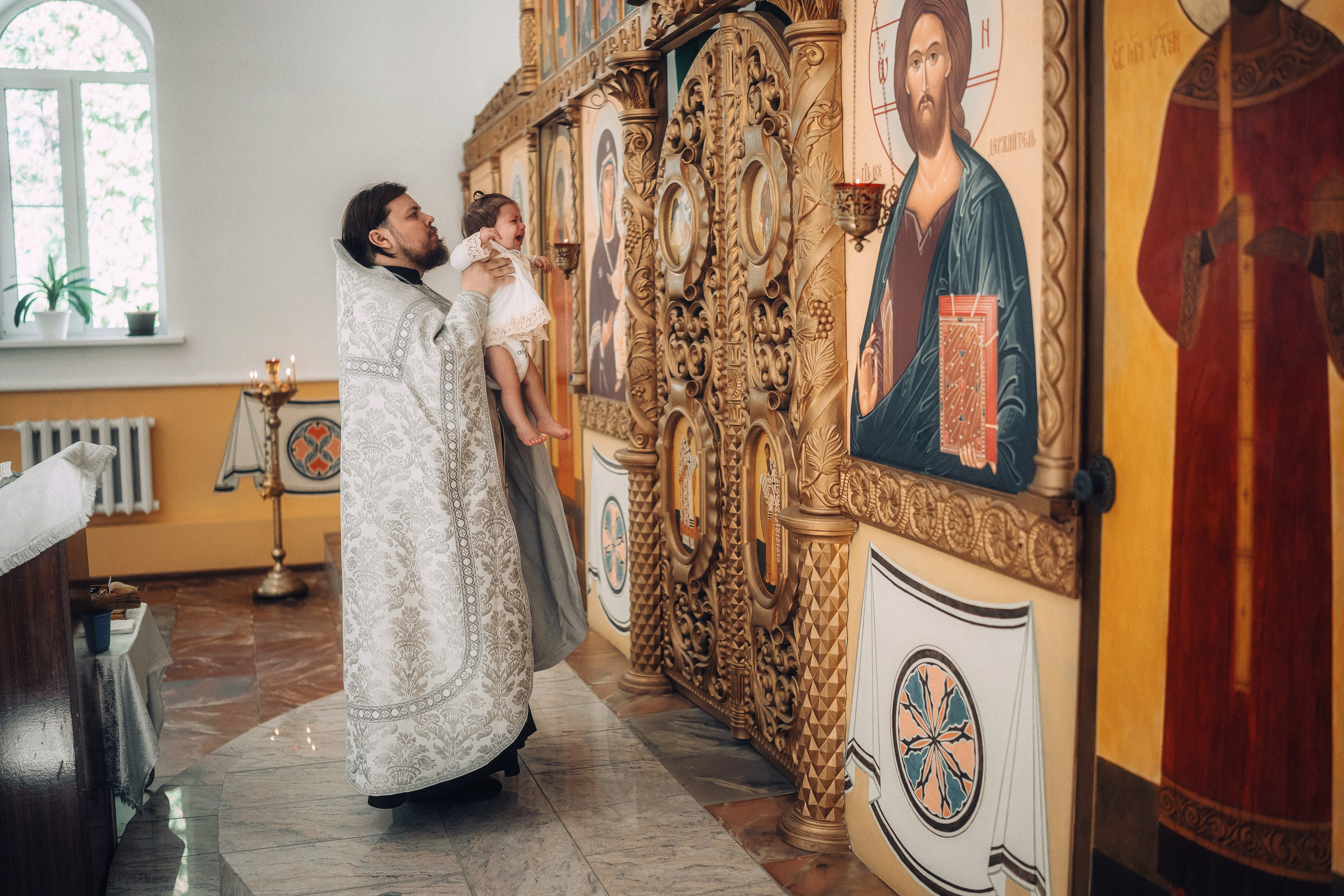 Таинство крещения в Воронеже. Свадебный и репортажный фотограф в Воронеже Роман Янко