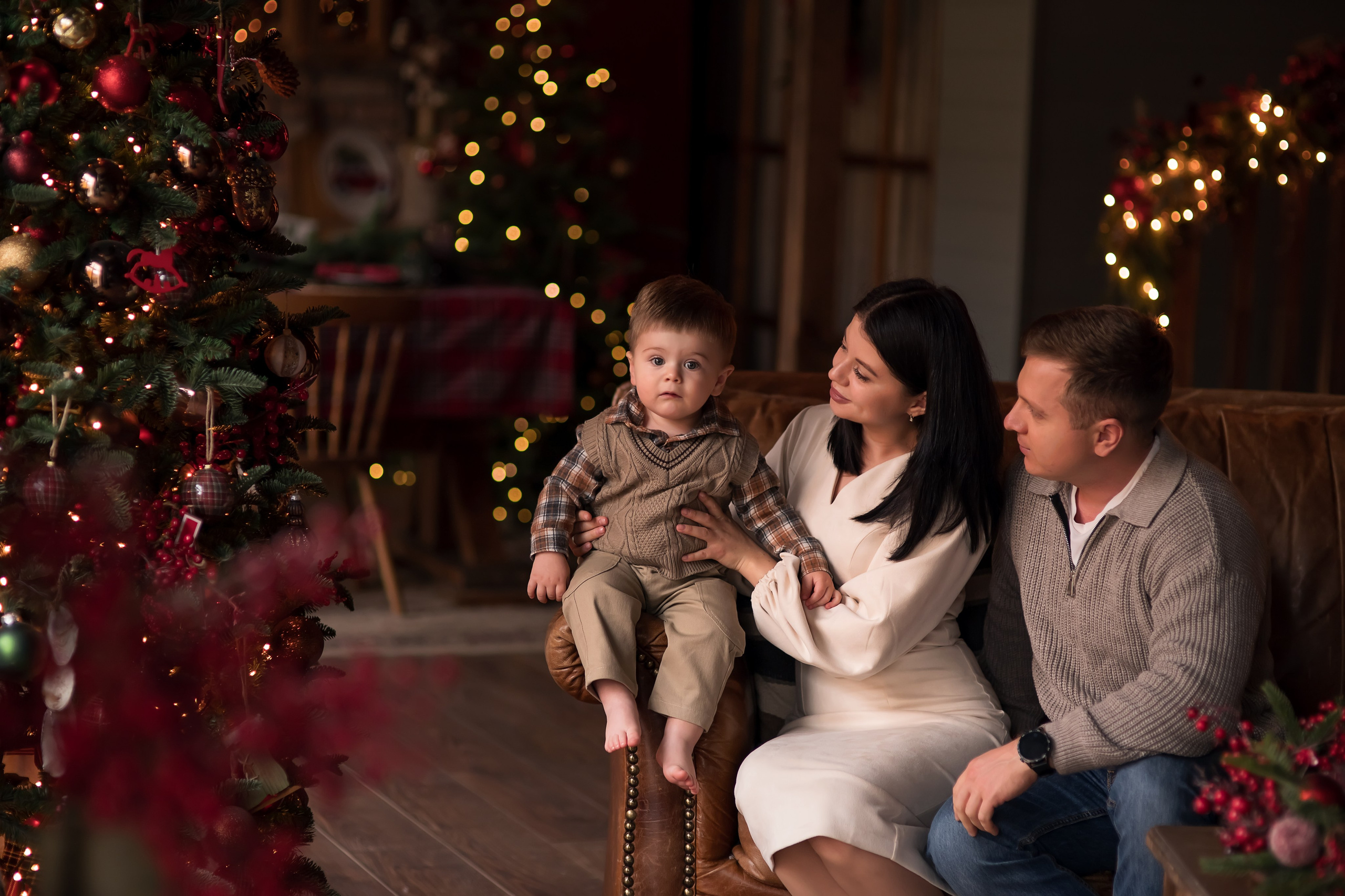 Новогодние фотосесии. Семейный и женский фотограф в Москве Ирина Романова