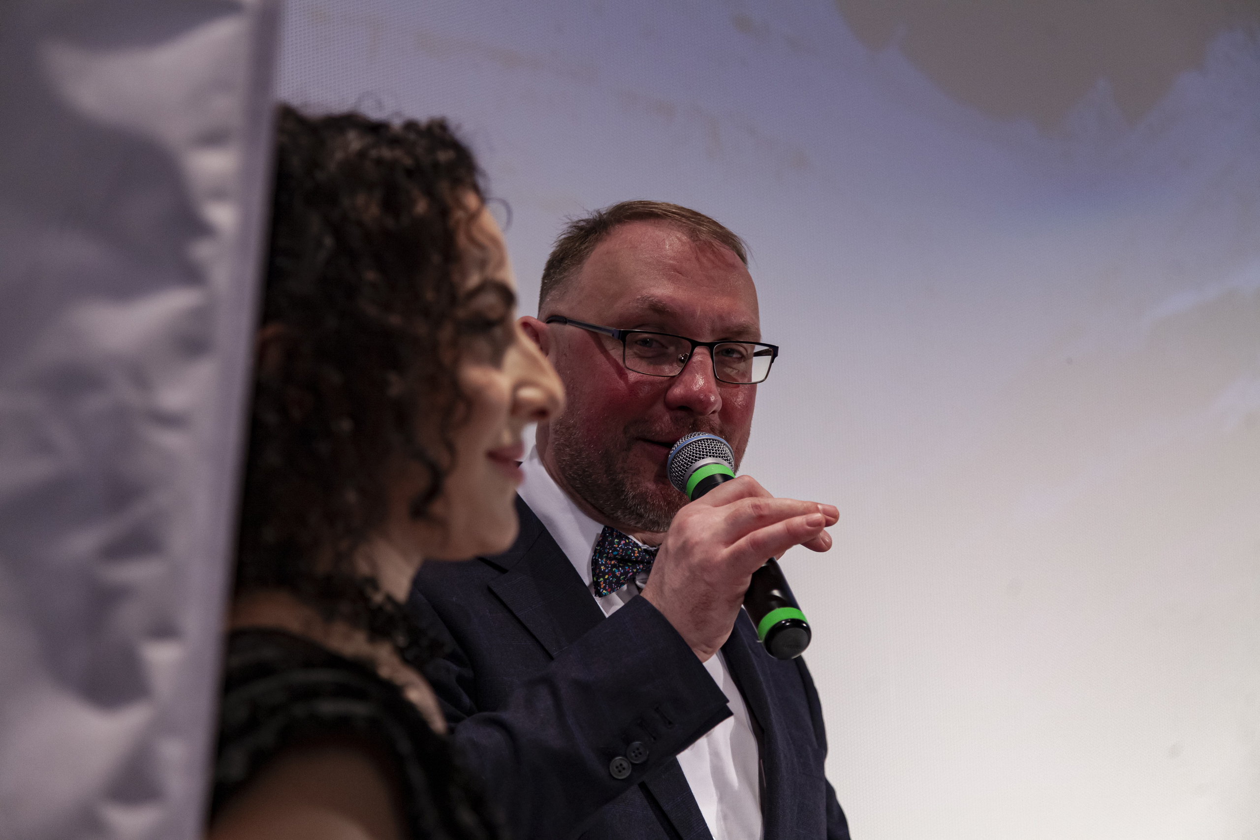 The ceremony for the 14th Steel Angel Award. “Steel Angel”: women’s climbing award