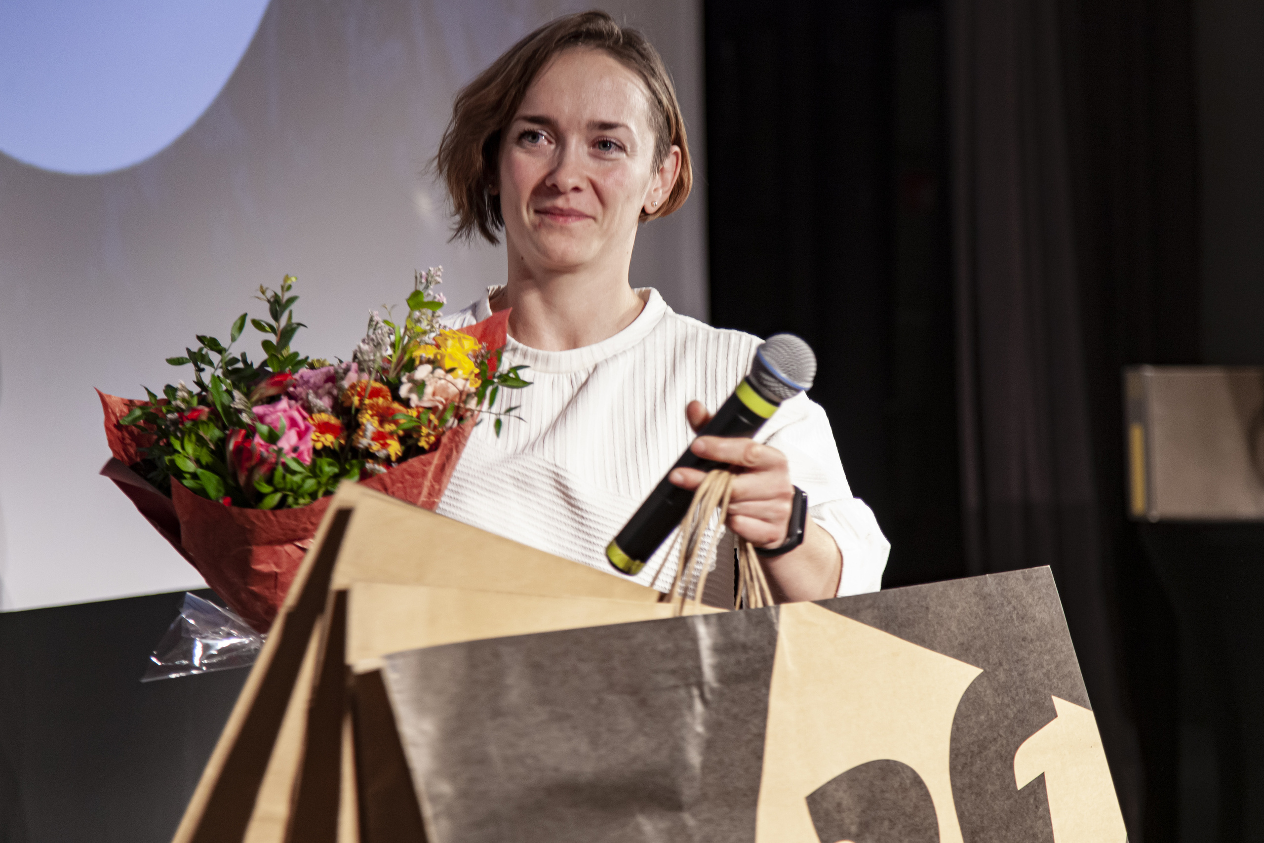 The ceremony for the 14th Steel Angel Award. “Steel Angel”: women’s climbing award