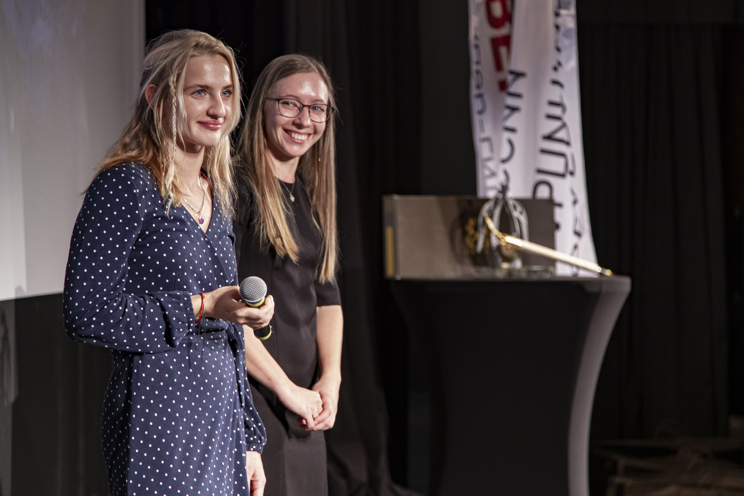 The ceremony for the 14th Steel Angel Award. “Steel Angel”: women’s climbing award