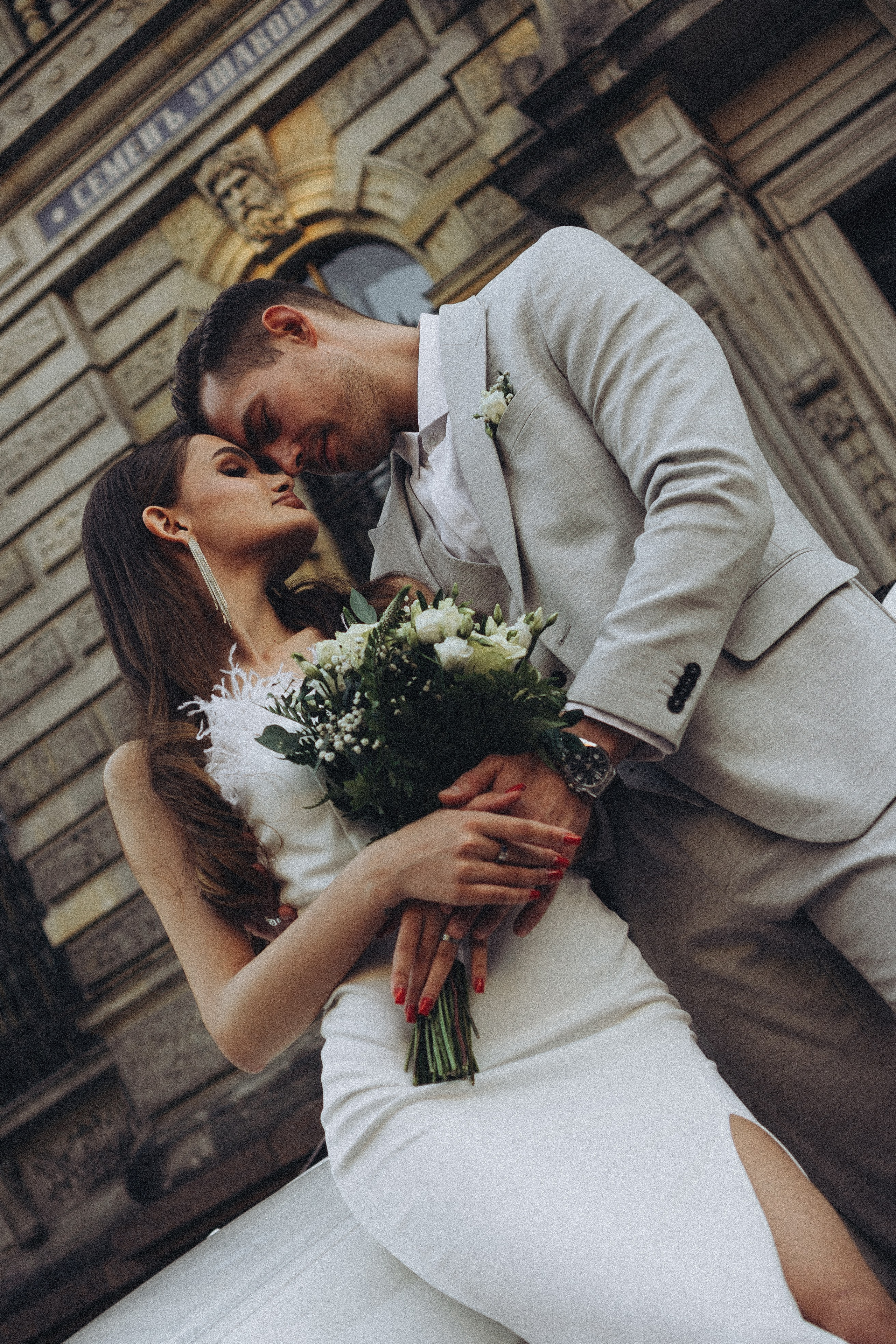 Свадебная сьемка у академии Штиглица. Профессиональный фотограф, Санкт-Петербург — Виктория Богомолова