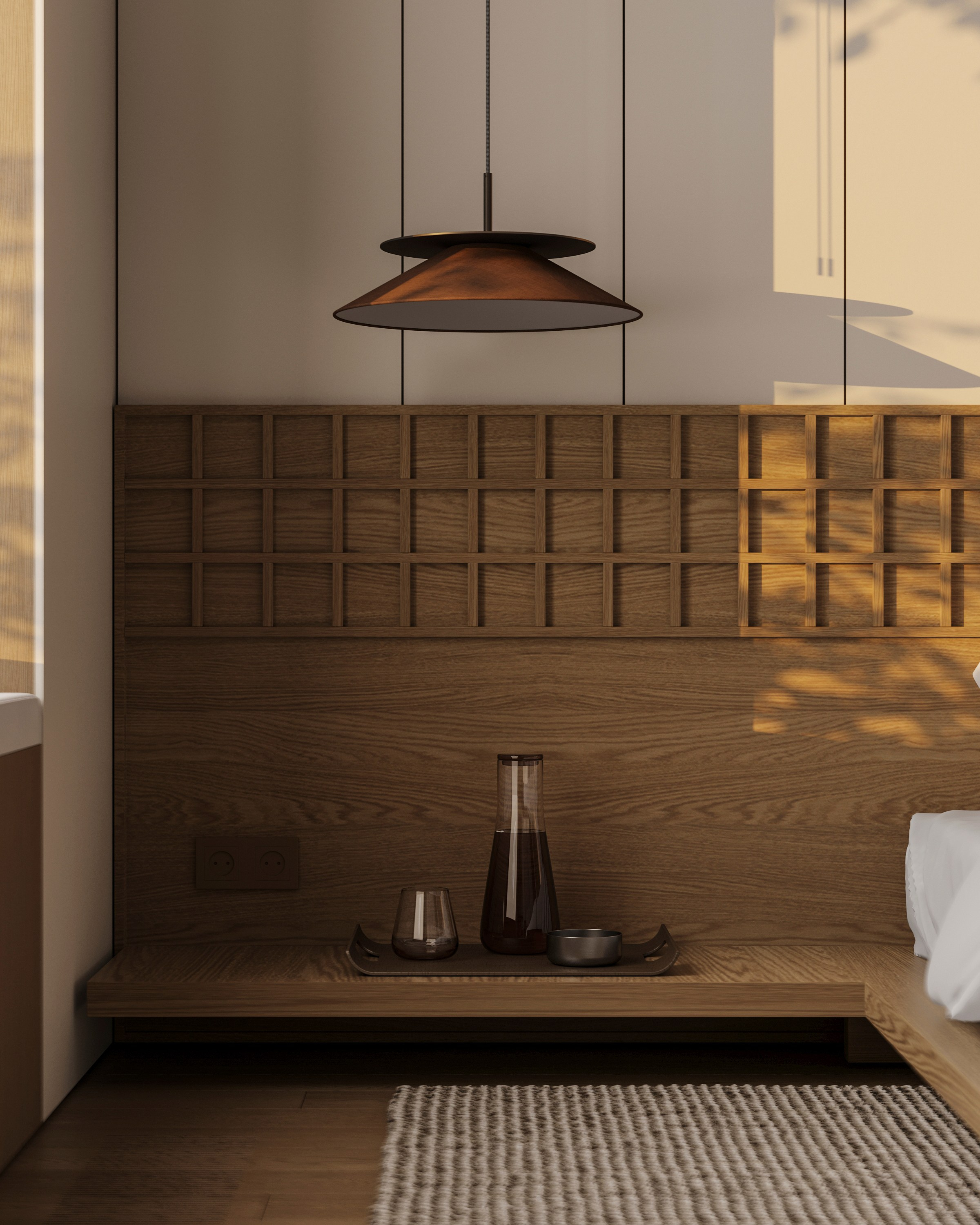 JAPANDI HAVEN | CONCEPTUAL PROJECT. Interior Visualization by Valerie Stetyukevich