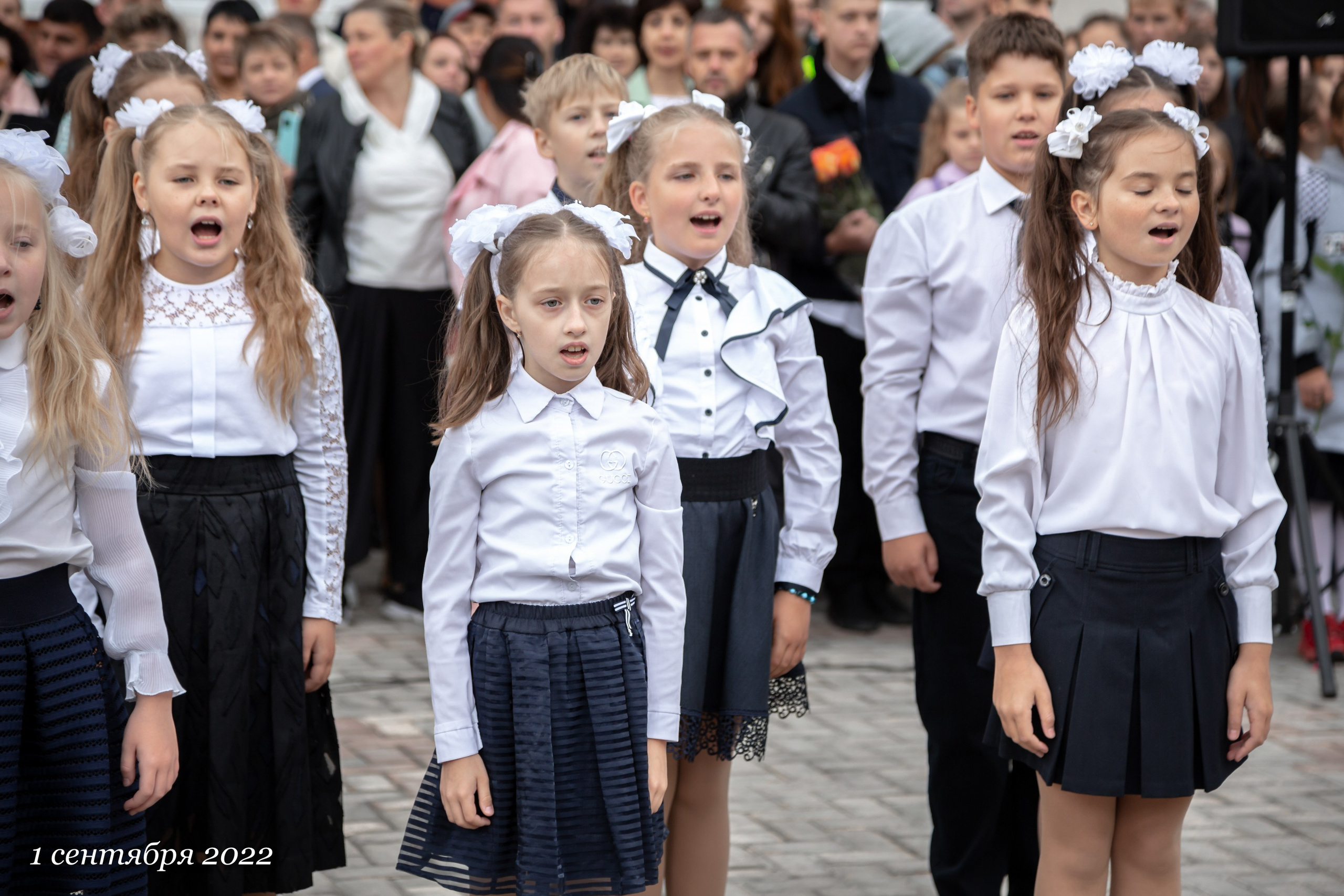 Репортаж в школе на 1 сентября. GagarinProArt