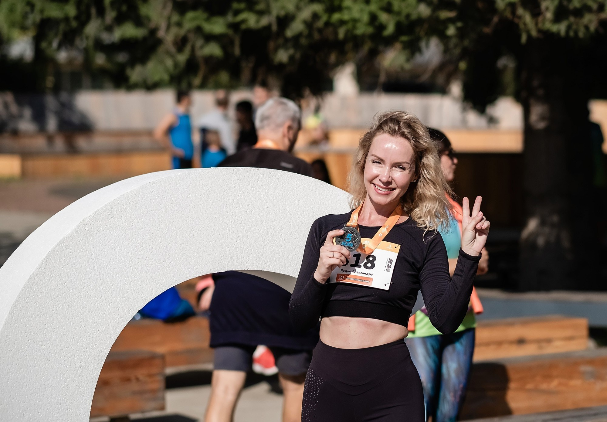 Репортаж Забег в Красноярске