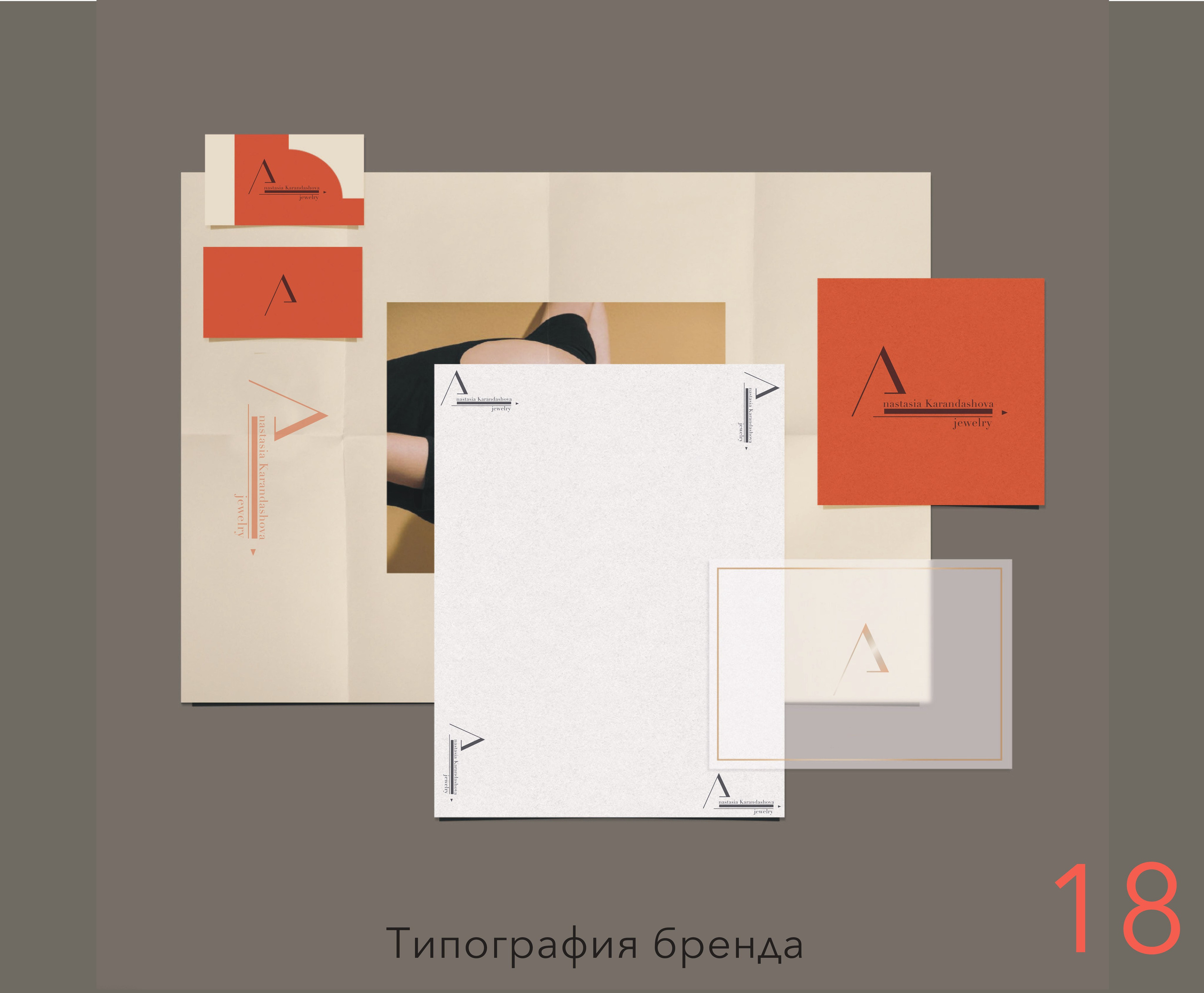 Айдентика бренда ювелирных украшений. Графический дизайнер с внедрением нейросетей