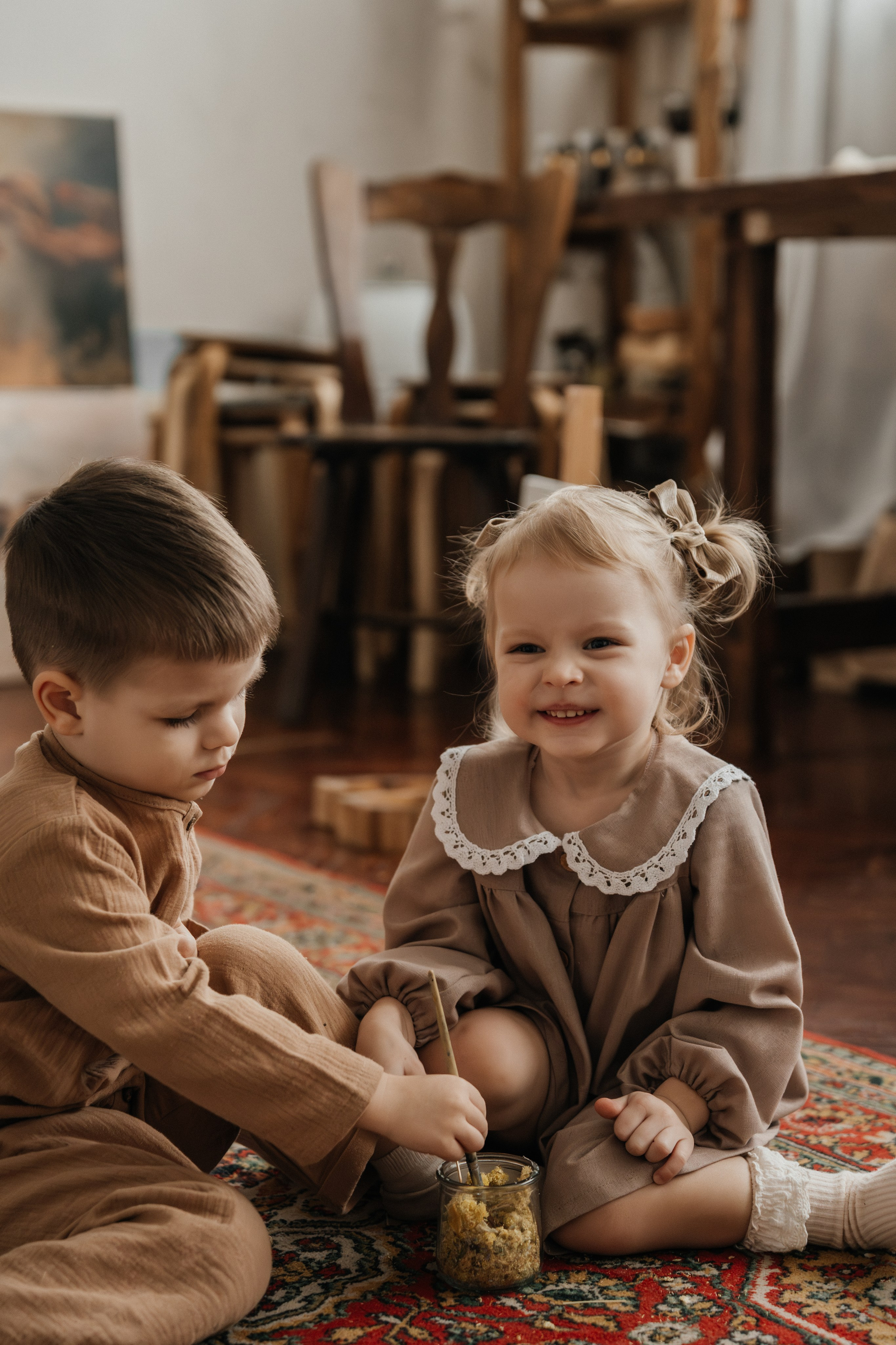 В мастерской. Ваш фотограф Вика Артемова