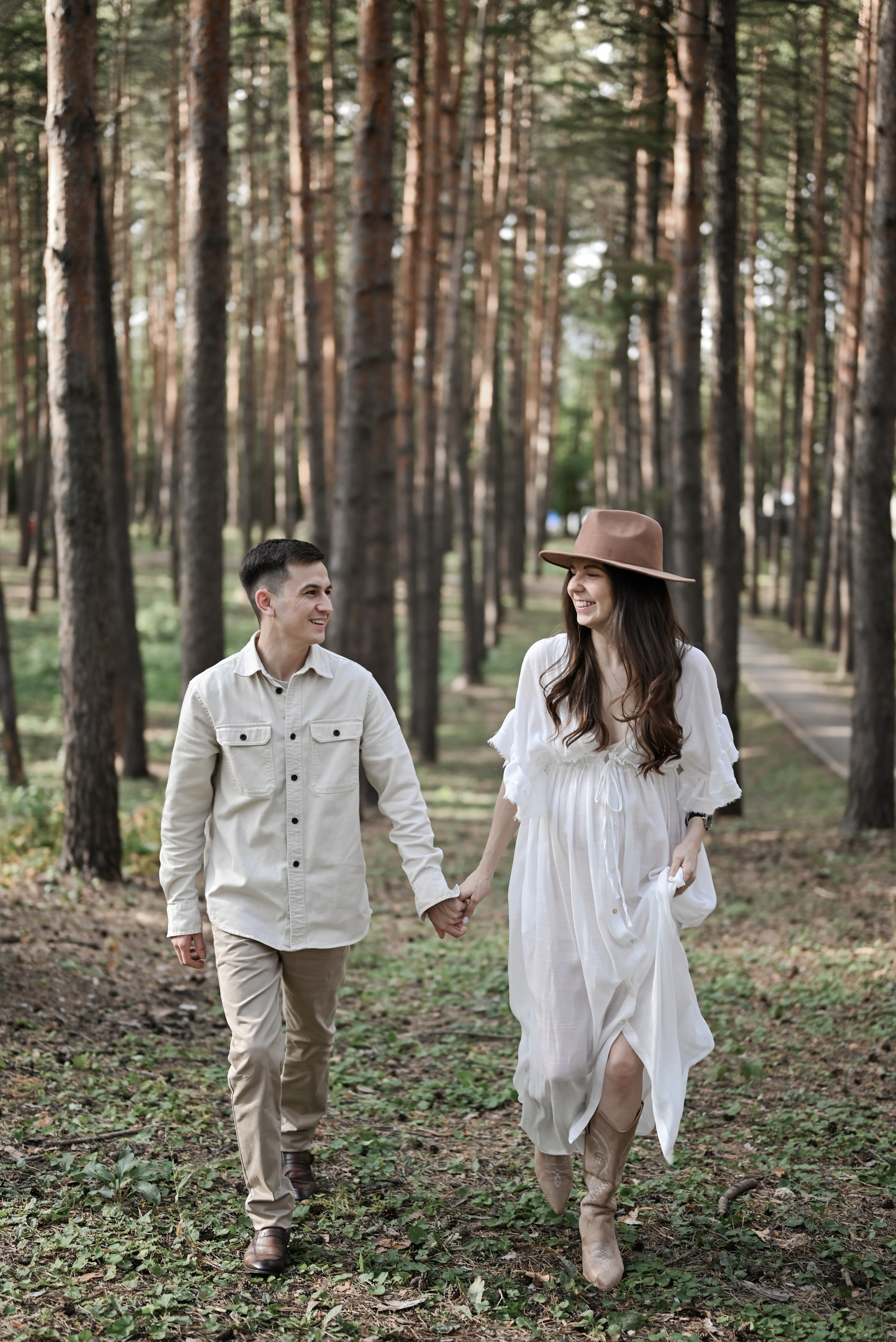 Веселая прогулка. Съемка в «Ожидании чуда». Свадебный и семейный фотограф в Уфе Александров Максим