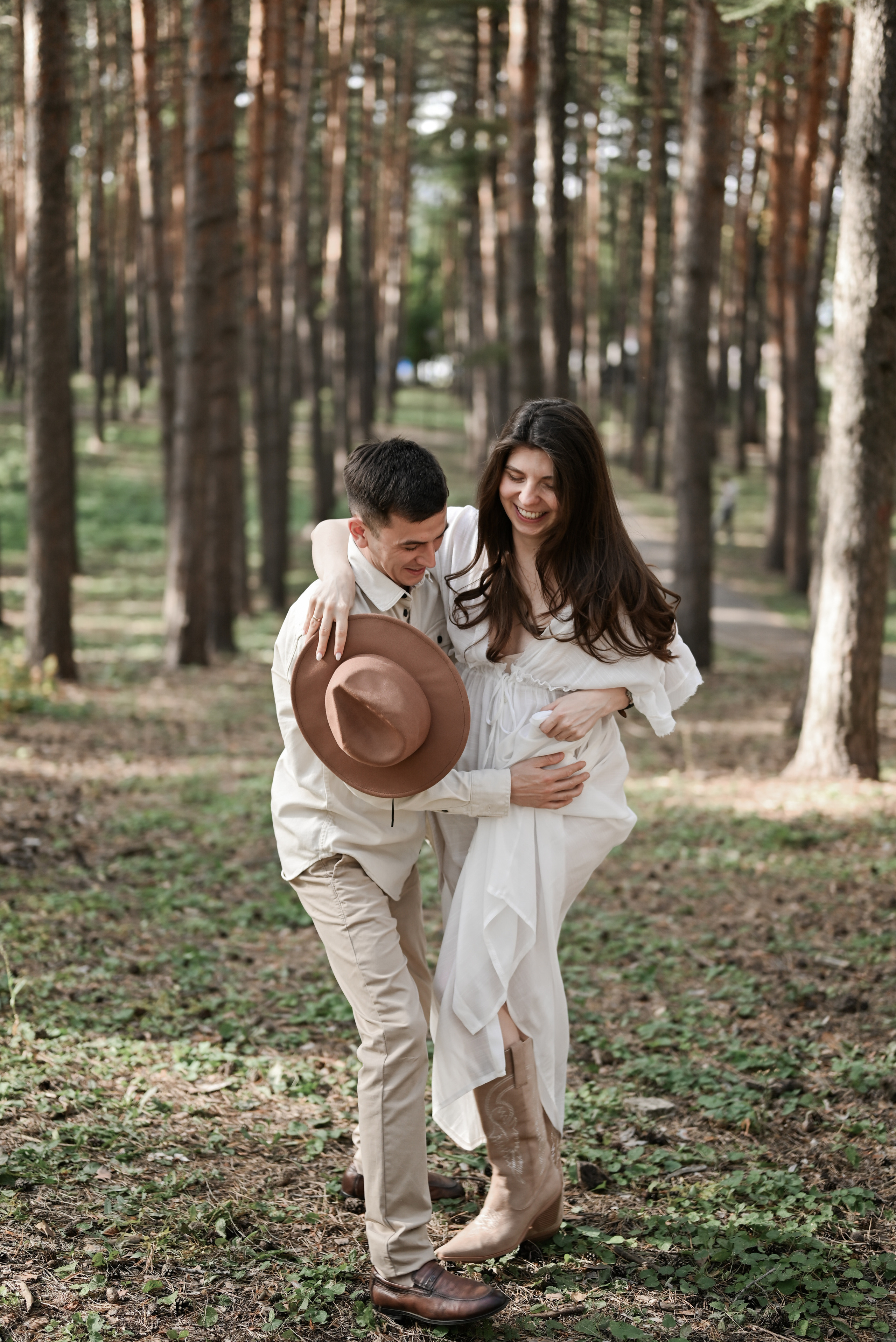 Веселая прогулка. Съемка в «Ожидании чуда». Свадебный и семейный фотограф в Уфе Александров Максим