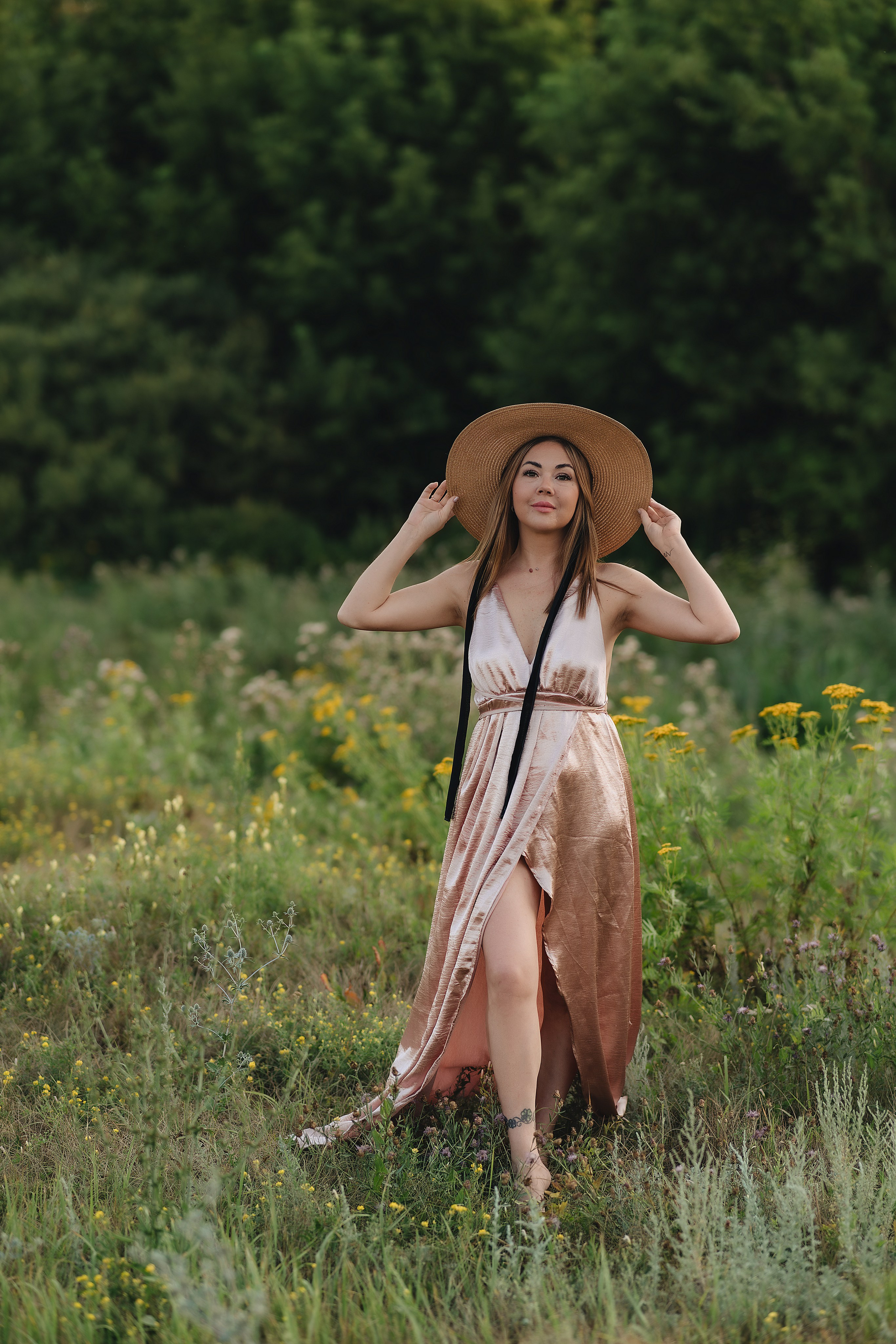 Юлия | Летняя съемка на закате. Фотограф Карина Шмулёва. Воронеж и область