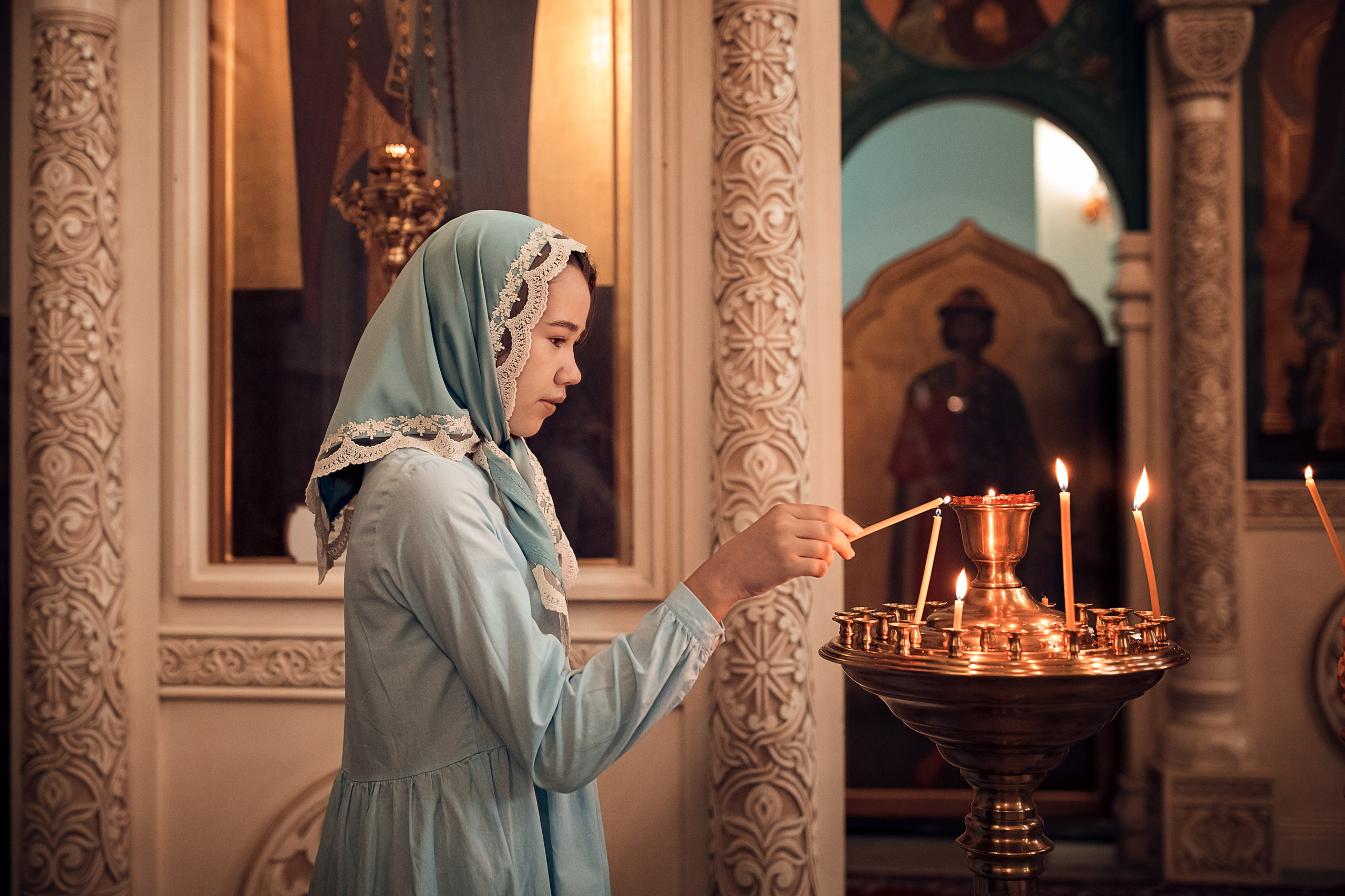 Съемки в храме. Семейный и церковный фотограф в Нефтеюганске