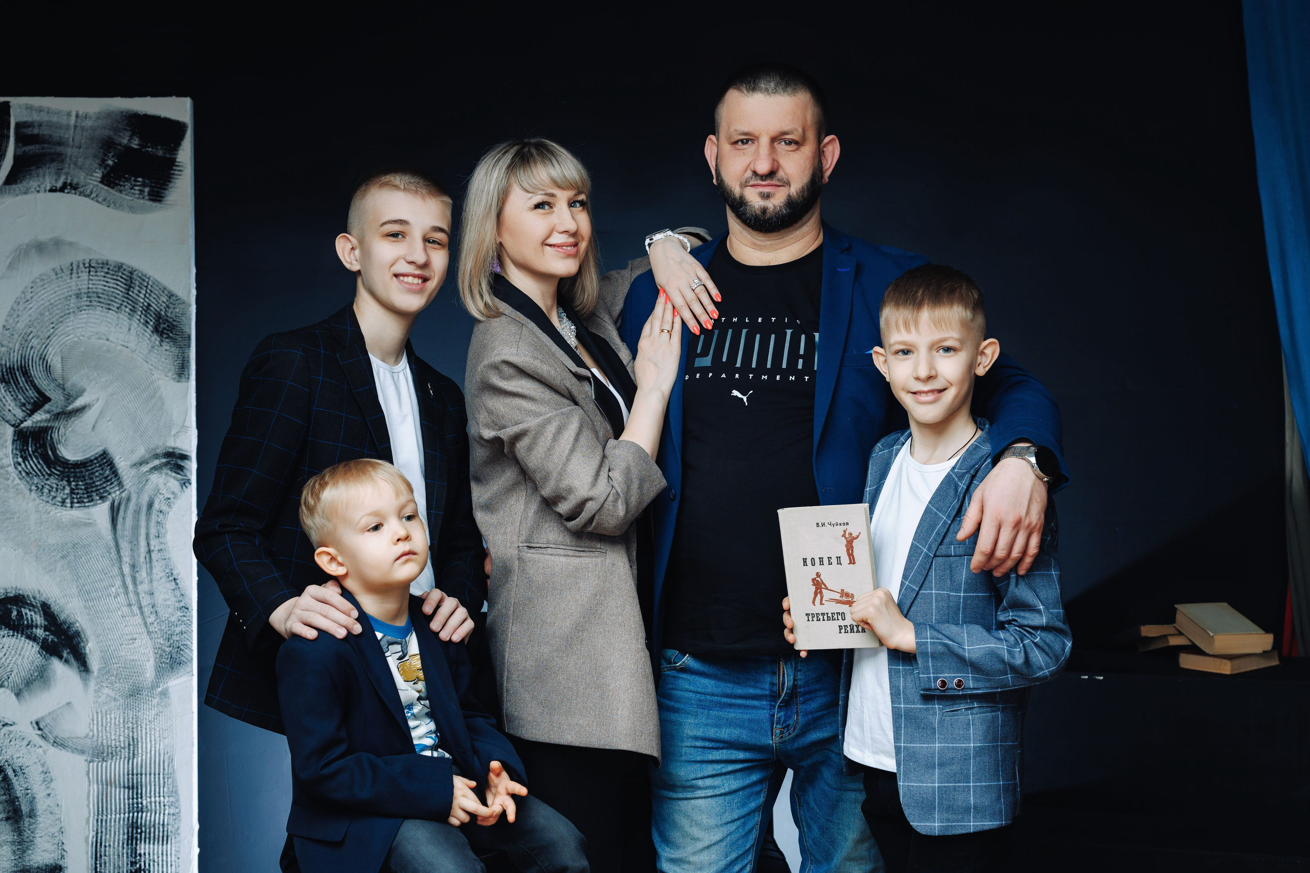 Предновогодняя  семейная съёмка 