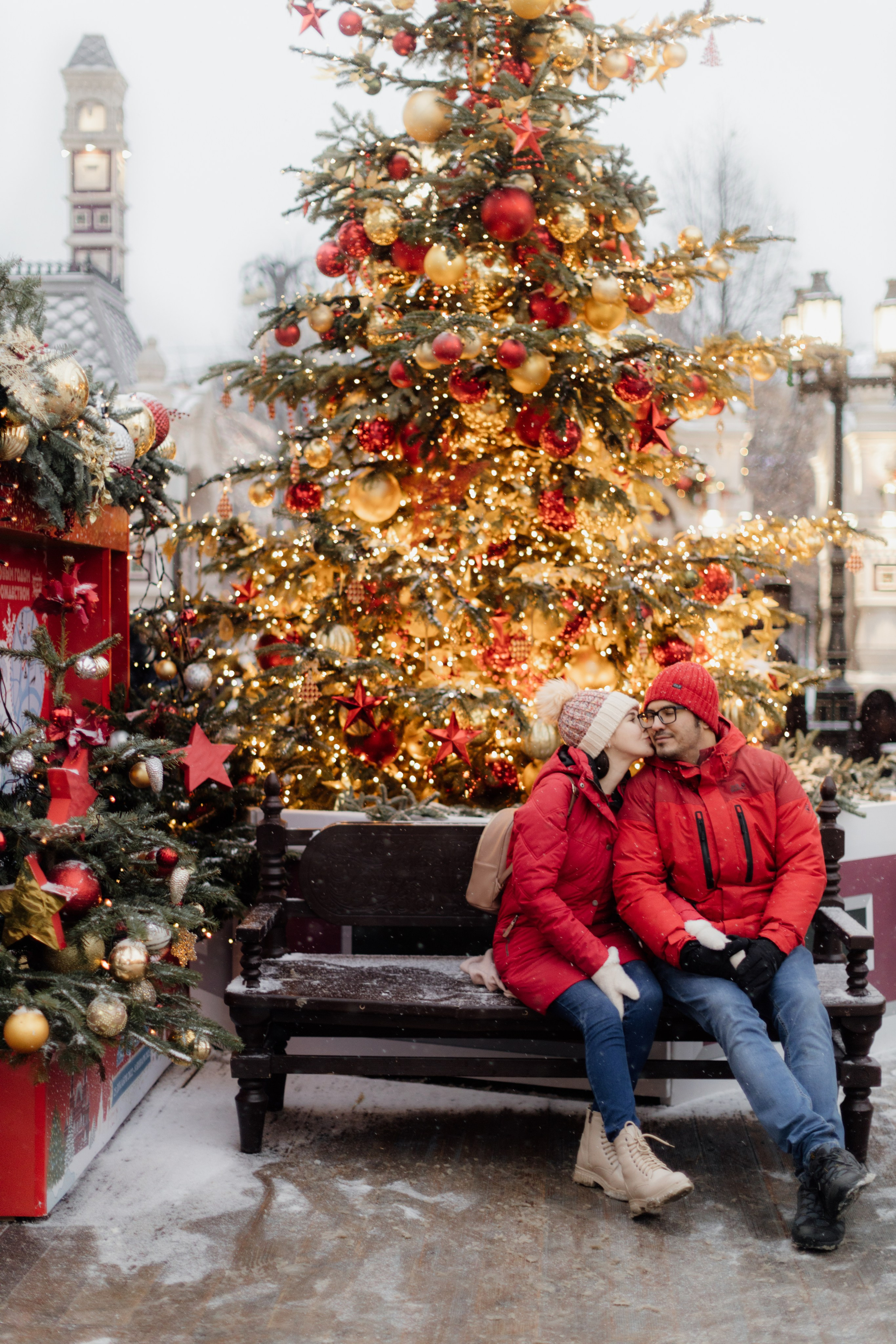 Фотосессия на красной площади лавстори