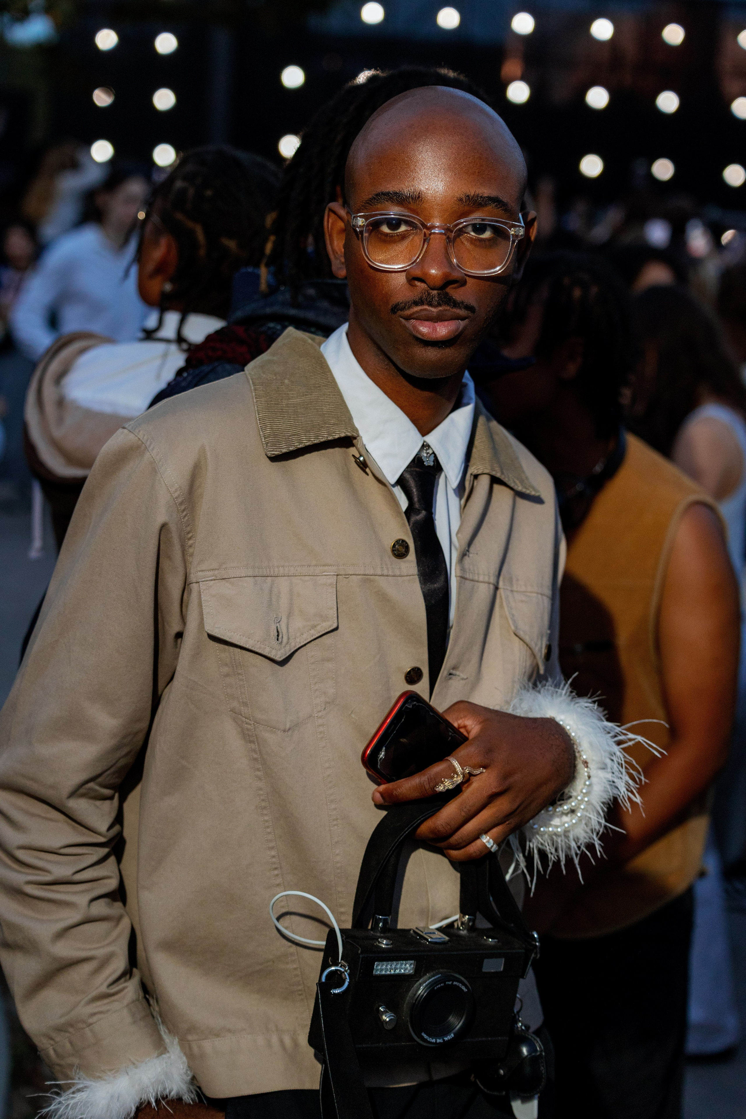 PFW SPRING SUMMER 2024 SAINT LAURENT. Photographer in Milan Ivan Goncharov