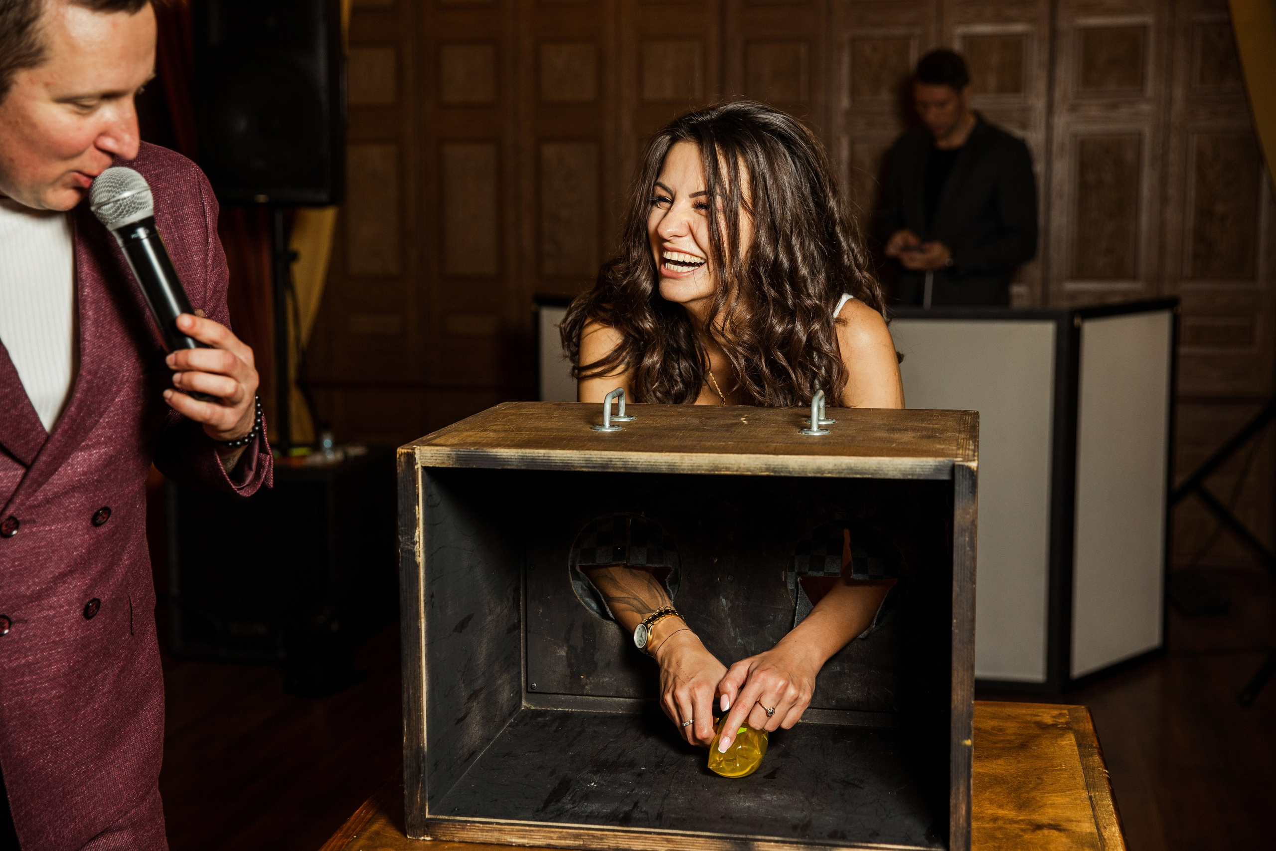 Влад и Карина. Ведущий на свадьбу в Москве Зубков Алексей