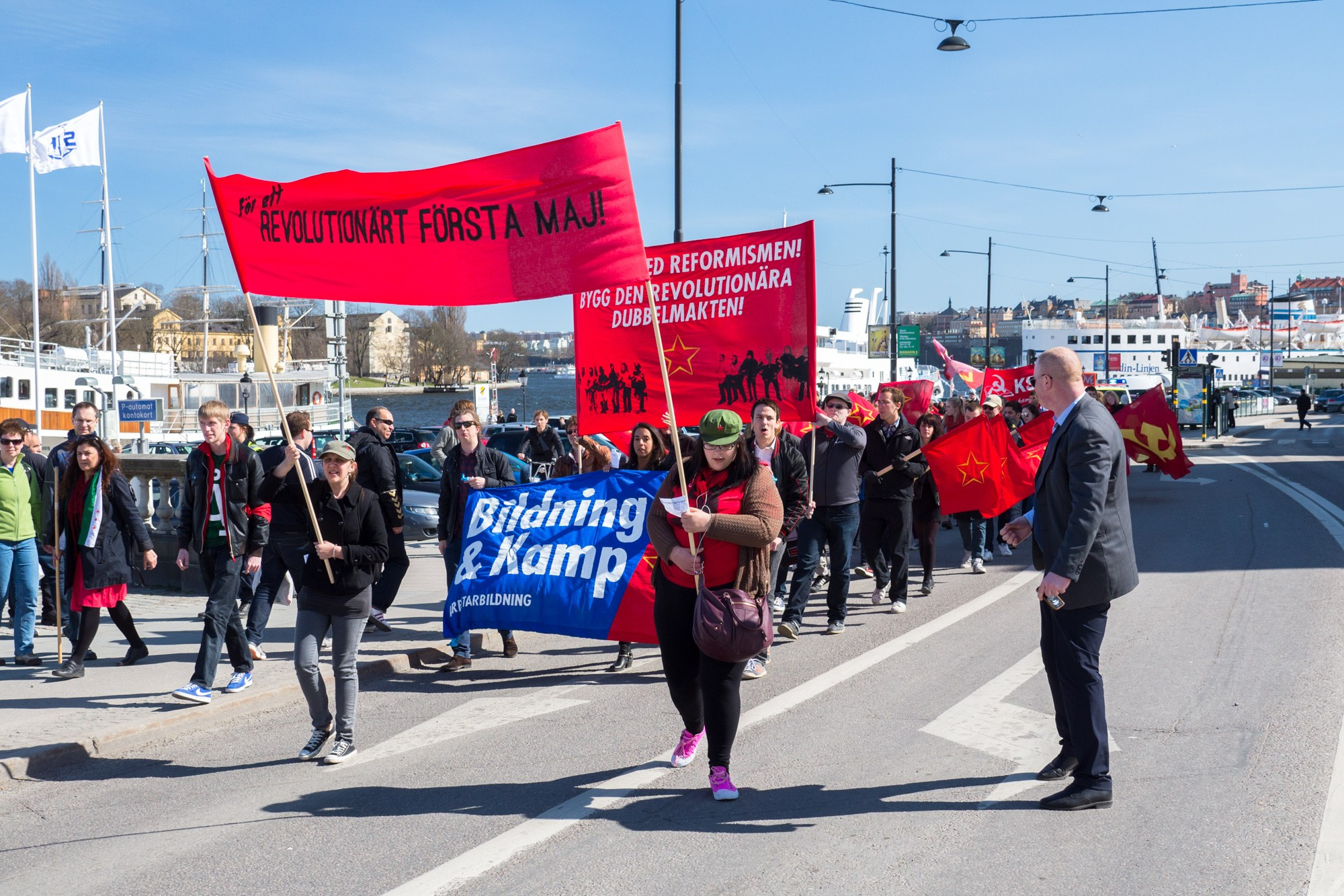 Швеция, Стокгольм, 1 мая. Фотограф Алексей Скоробогатько